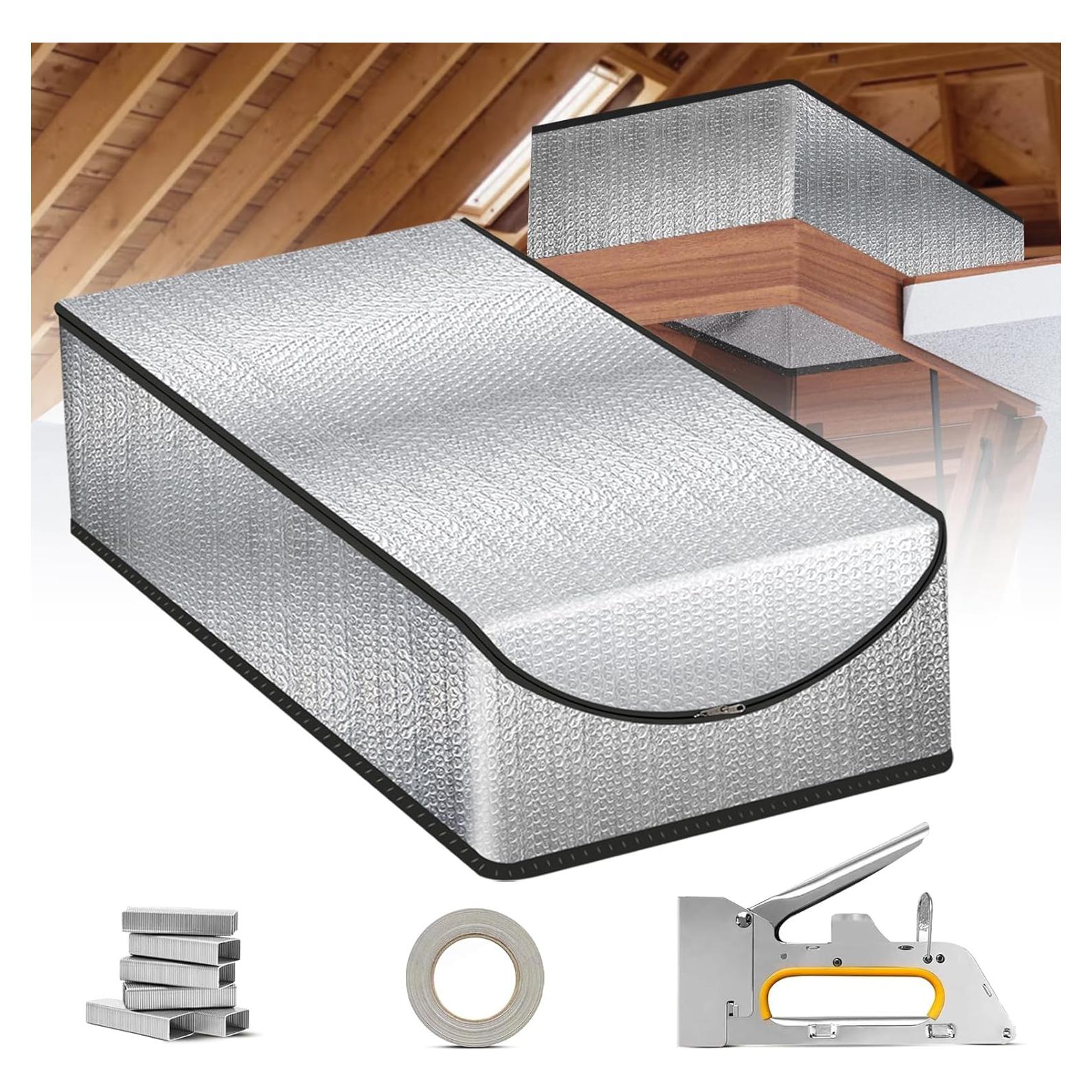 Cubierta de Aislamiento Eapele para Puerta de Ático 139x65cm