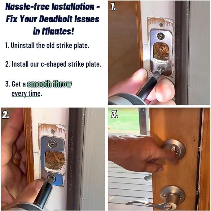 Placa de Strike Suave Smooth Throw - Paquete de 3 - 2.54 x 5.72 cm