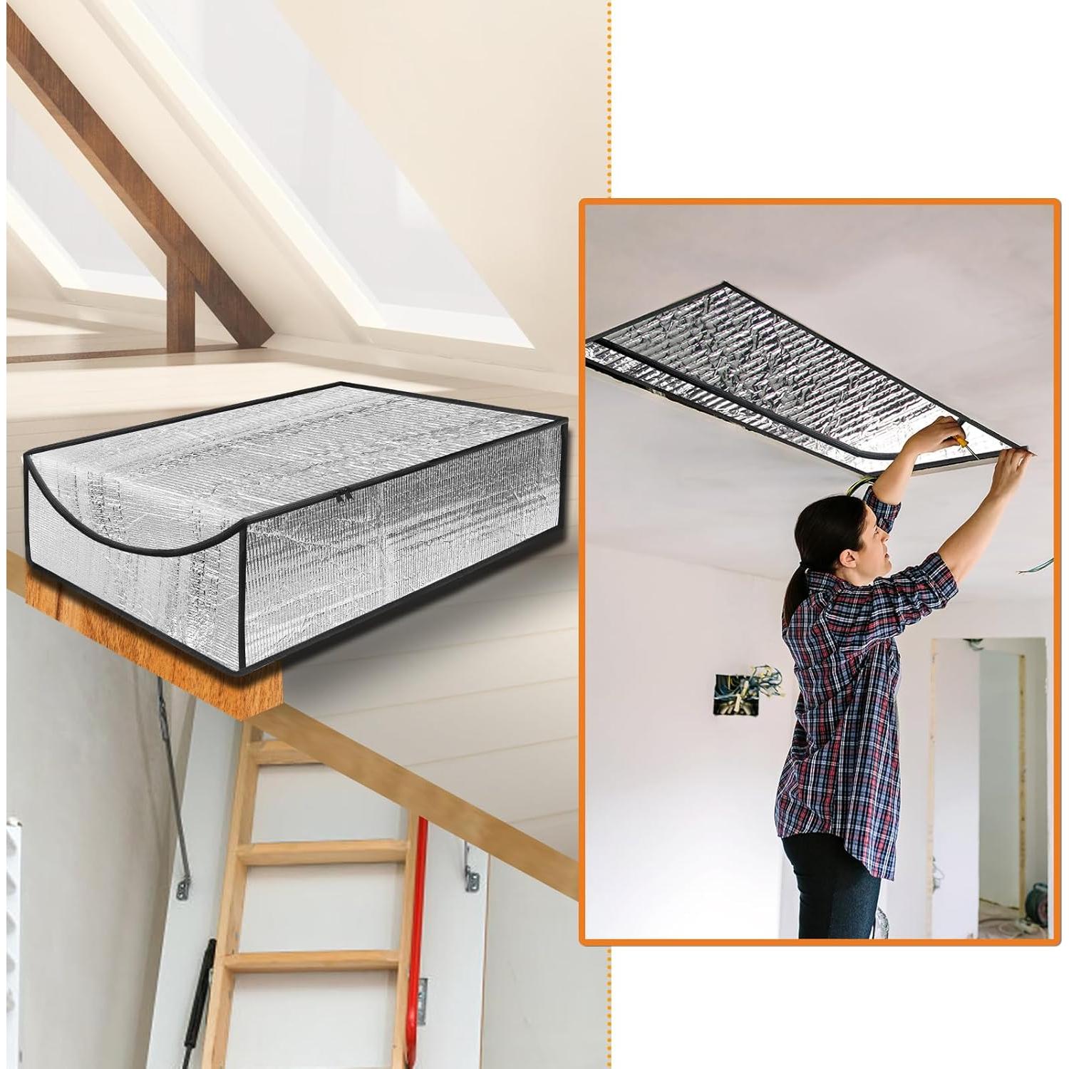 Cubierta de Aislamiento para Escaleras de Ático Windspeed 137x64x28 cm