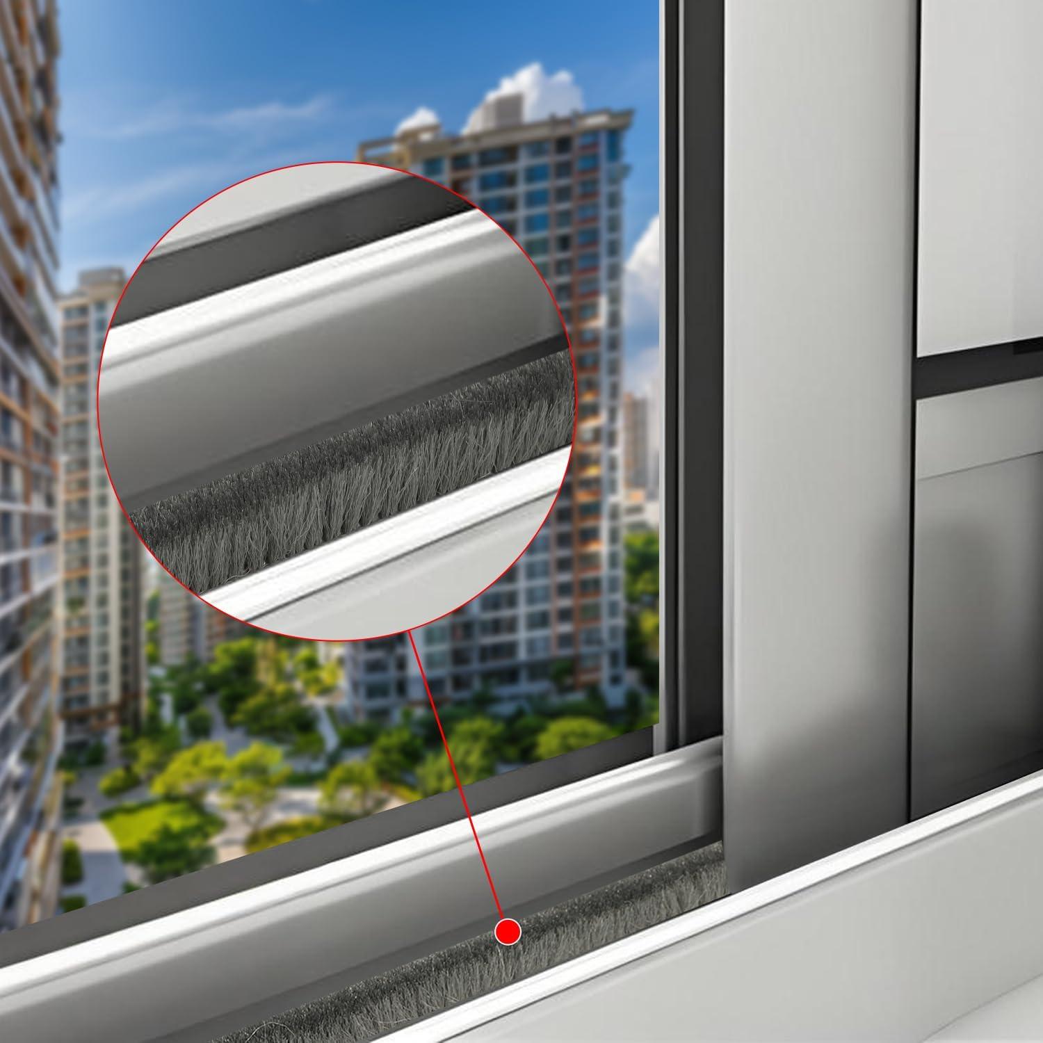 Tira de Sello de Puerta Fairooth 15.24m Aislante Acústico Gris