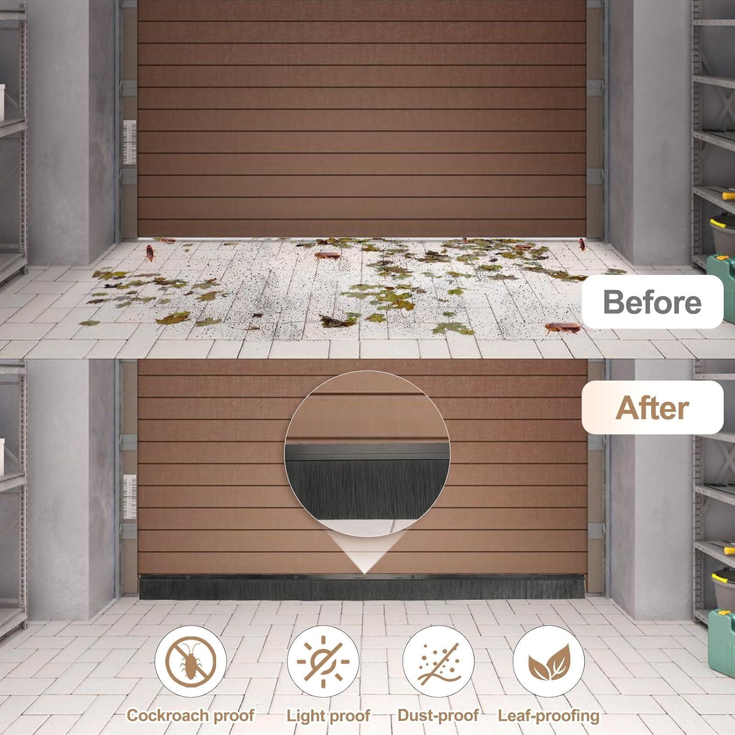 Paquete de 8 cepillos de barrido inferior CEPIA 100 cm aluminio