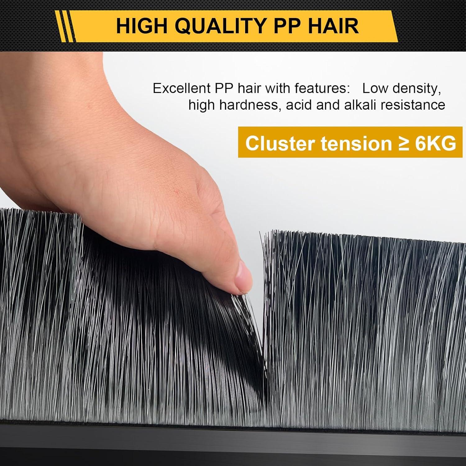 Paquete de 8 cepillos de barrido inferior CEPIA 100 cm aluminio