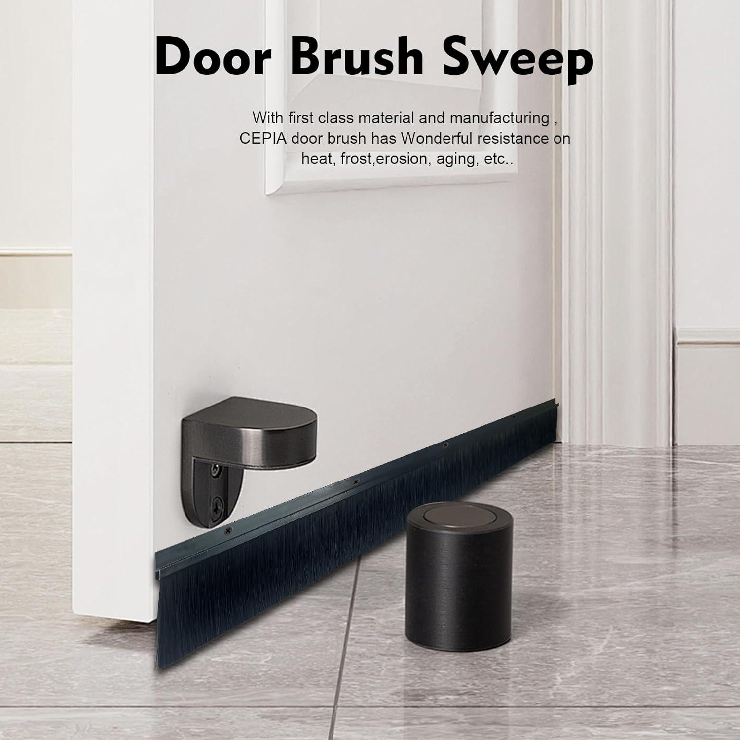 Paquete de 8 cepillos de barrido inferior CEPIA 100 cm aluminio