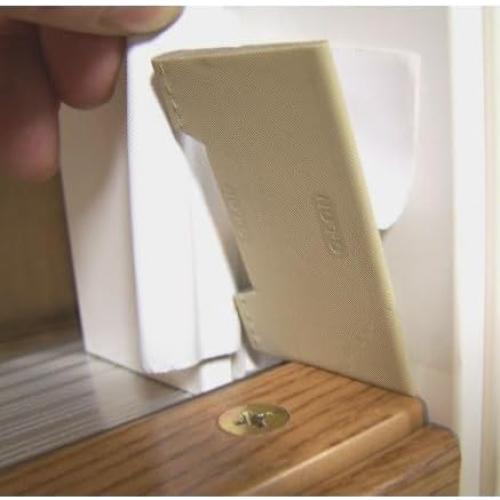 12 Sellos de Esquina Autoadhesivos ODL para Puertas Beige