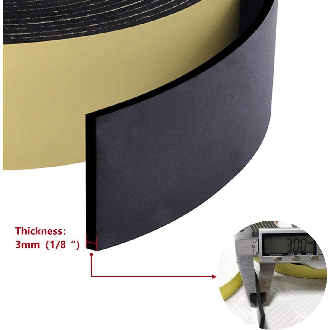 Cinta de Aislamiento de Espuma ToLanbbt 10m x 3.2mm Negra