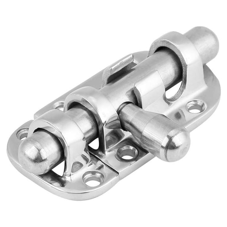 Cerradura de puerta de barco Acouto 60mm Acero inoxidable 316