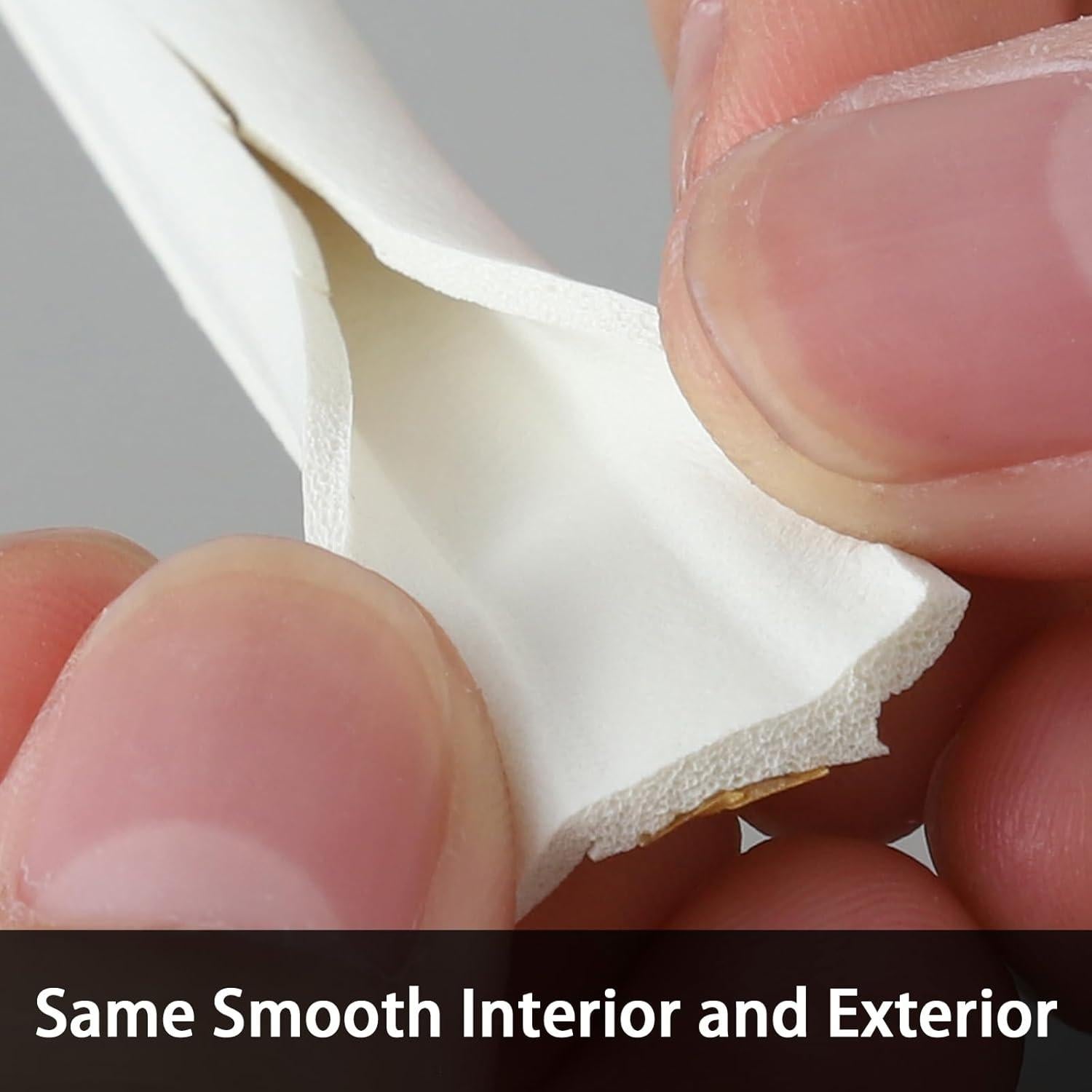 Sello de Aislamiento QDiShi 6m Blanco EPDM para Puertas y Ventanas