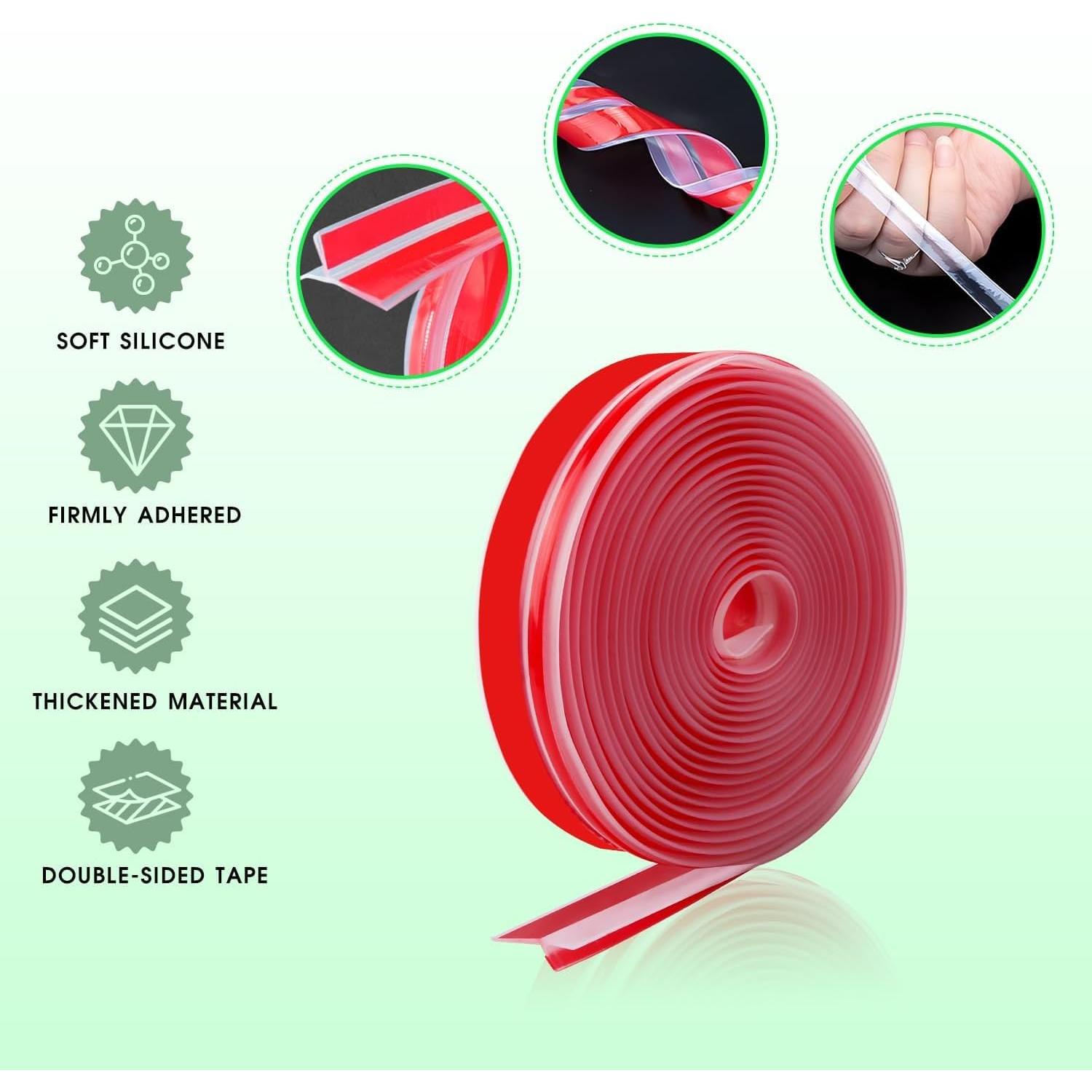 Tira de Silicona T-Shape Winfox 6m Autoadhesiva Insonorizante