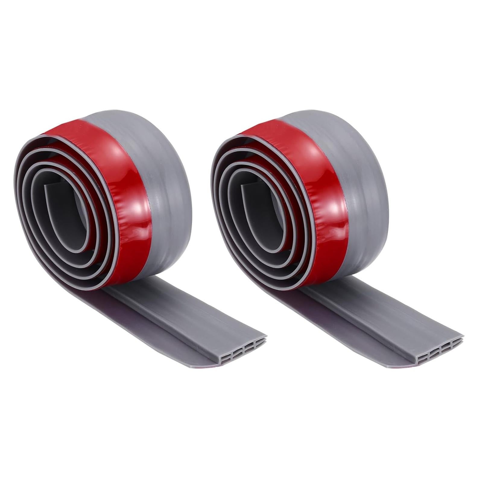 Tira de Sellado de Silicona PATIKIL 1M Gris 2 Piezas 5cm