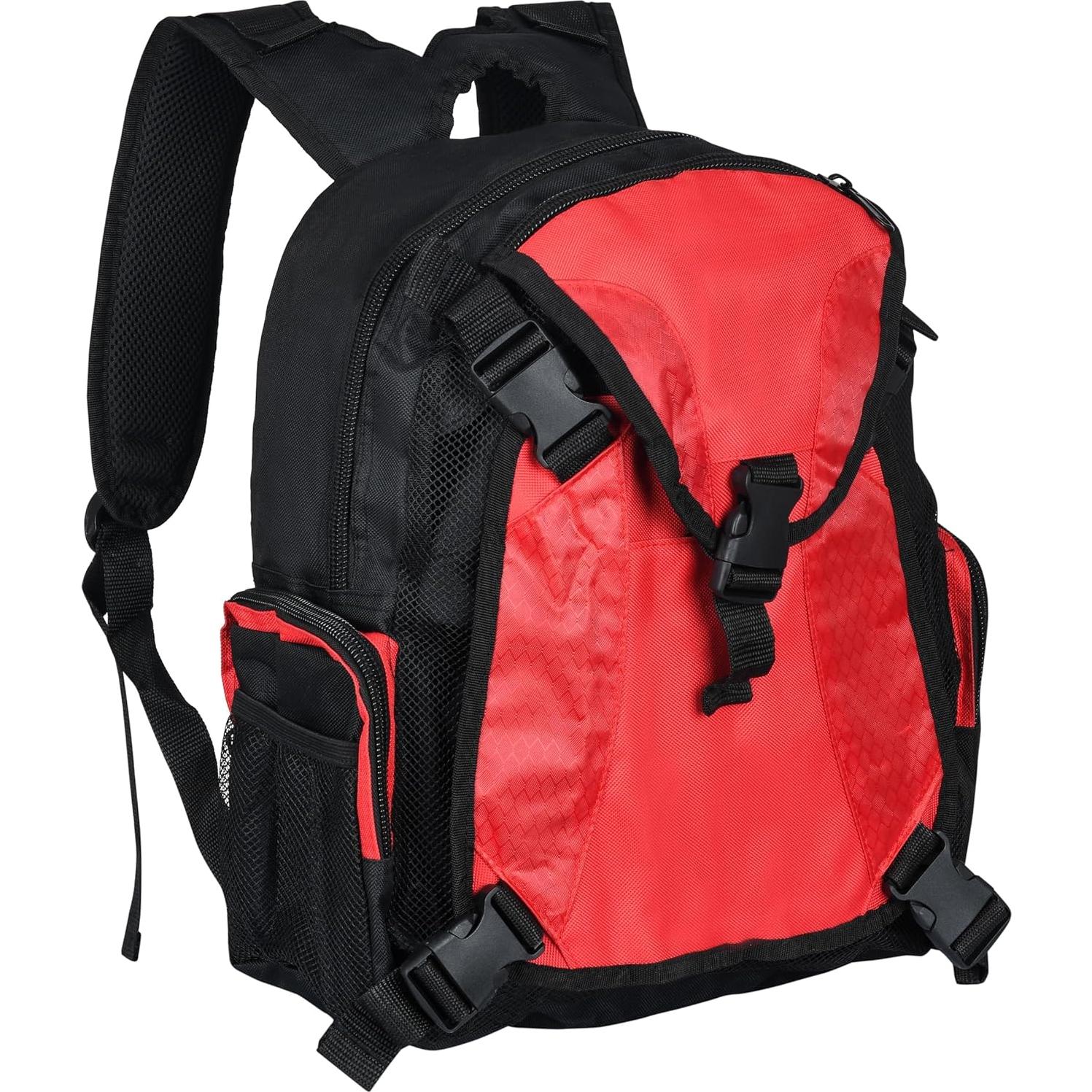 Mochila Deportiva MACS para Artes Marciales - Rojo - Grande