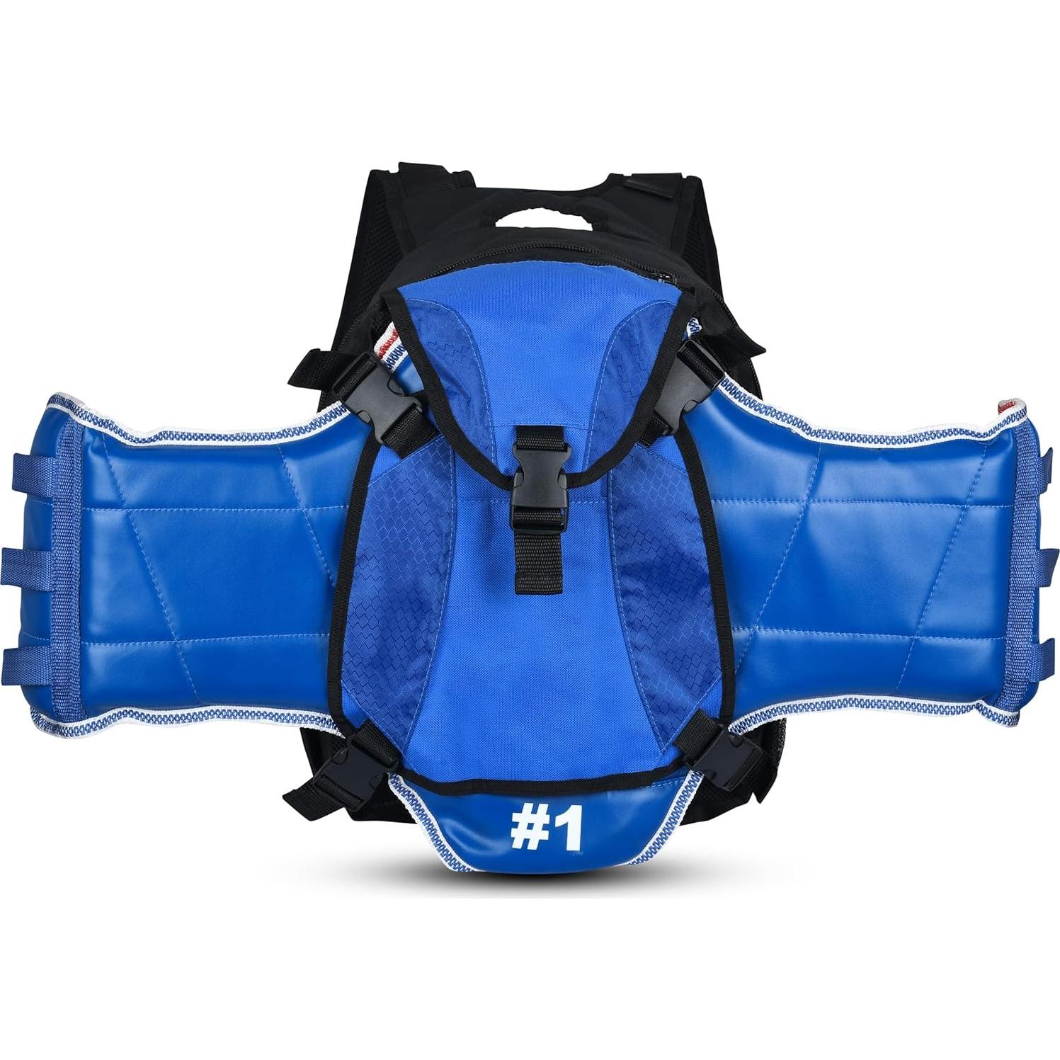 Mochila Deportiva MACS para Artes Marciales - Azul Grande