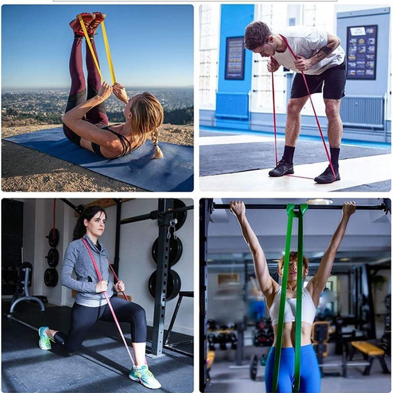 Bandas de Resistencia Sujosa - 4 Niveles de Fitness para Ejercicio