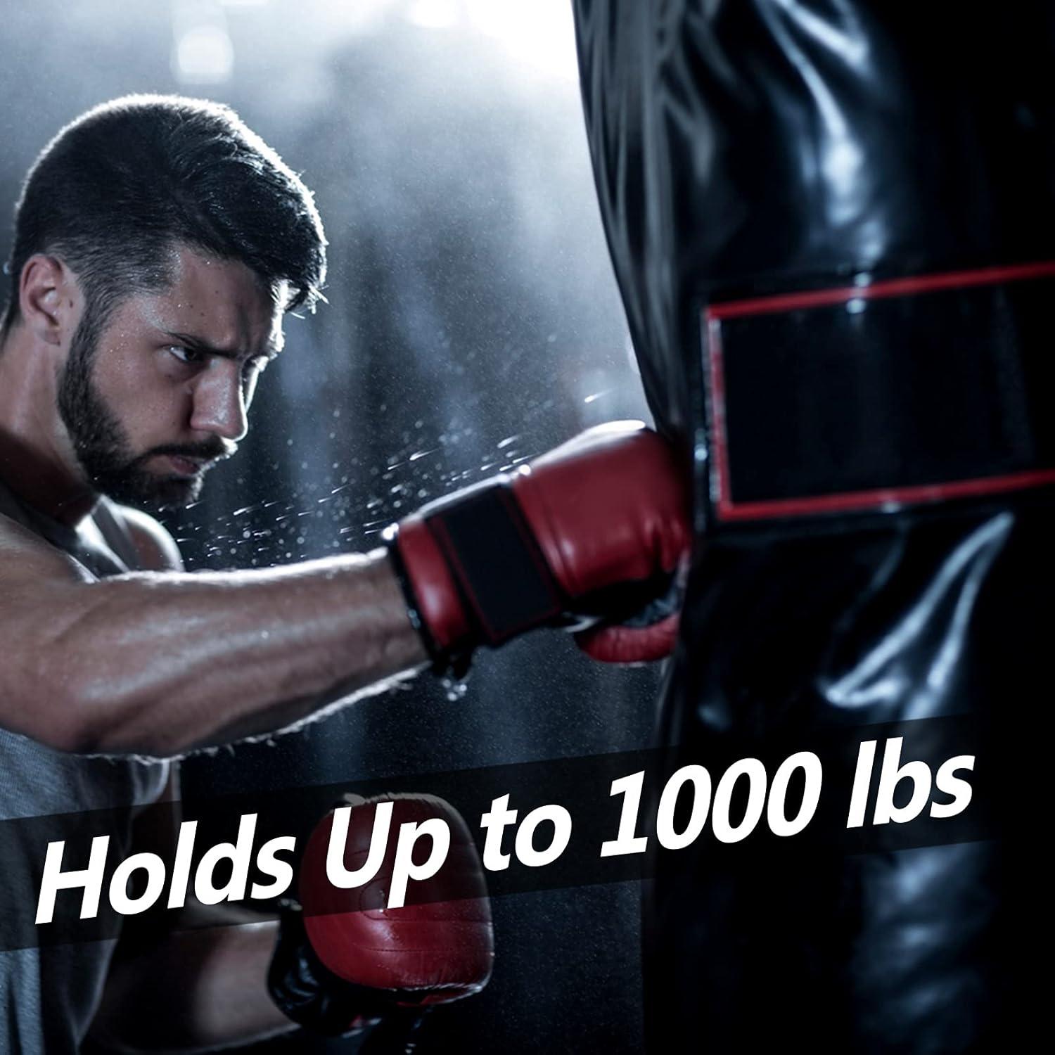 Soporte Giratorio para Bolsa Pesada Eapele - Montaje en Viga de Madera