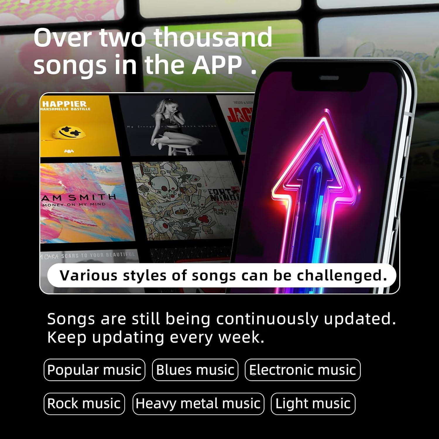 Máquina de Boxeo Musical Inteligente XTUOSHP M4-Negro