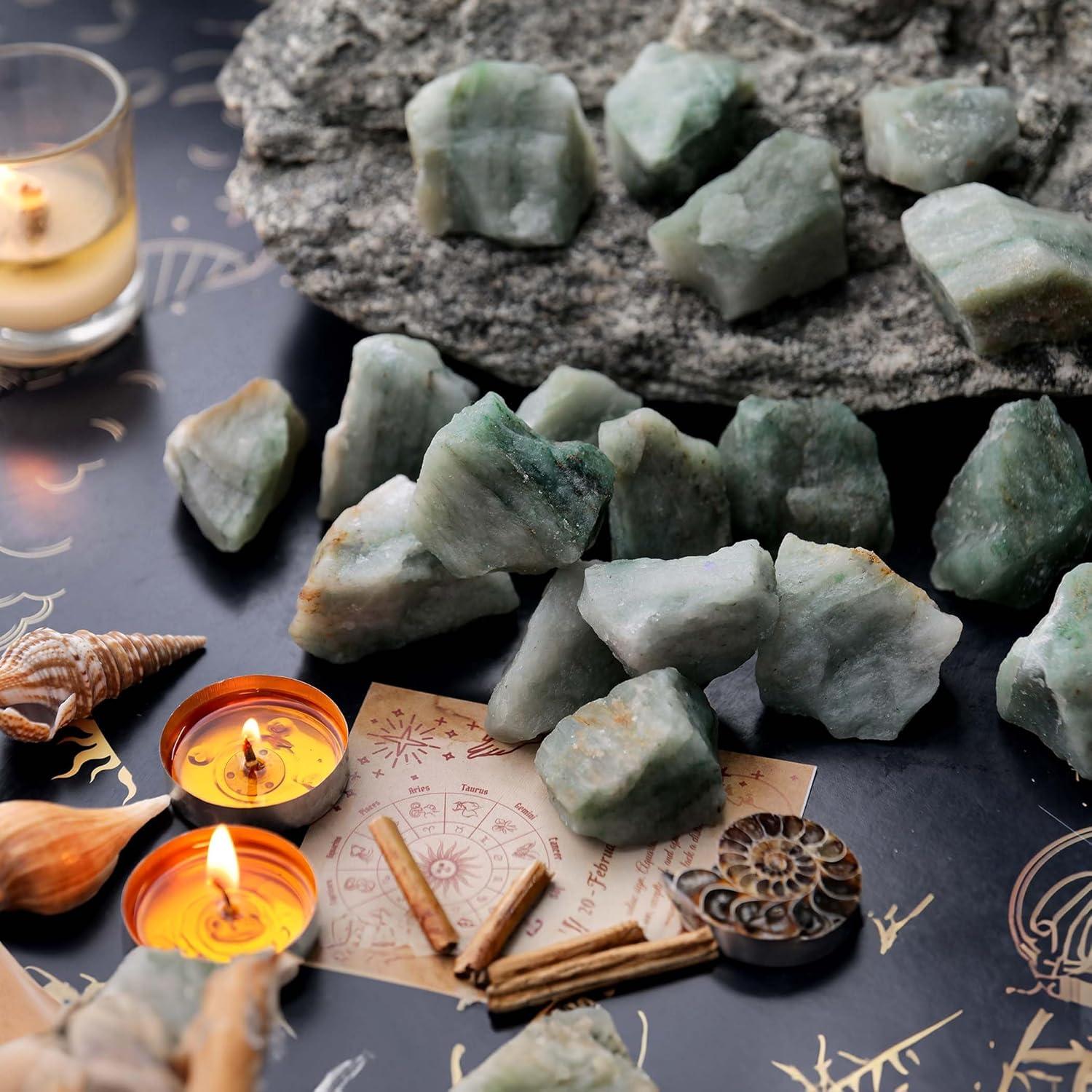 Cristales en Bruto de Amazonita 1/2lb - PYOR, Gemas Curativas