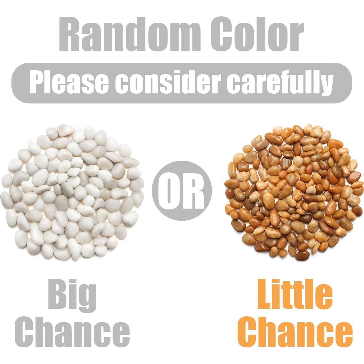 Rocas de Río Pulidas 2.27 Kg para Jardín y Acuario - RooTrimmer