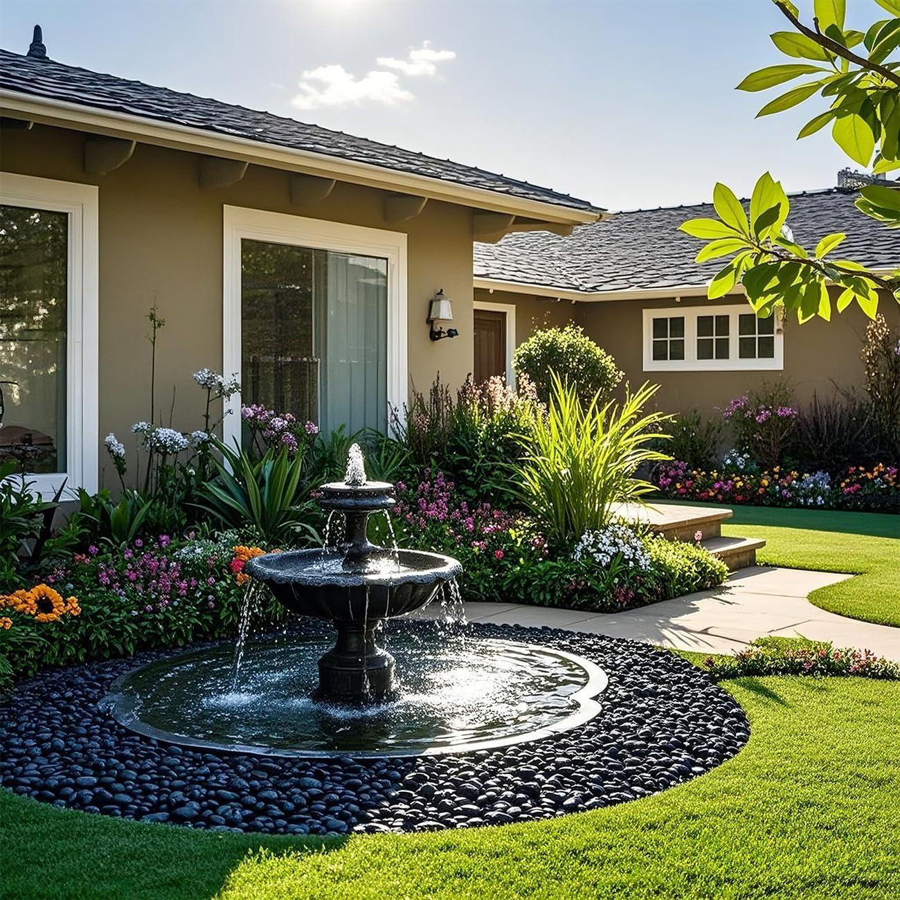 Piedras de Río 2.27 kg RooTrimmer para Plantas y Decoración