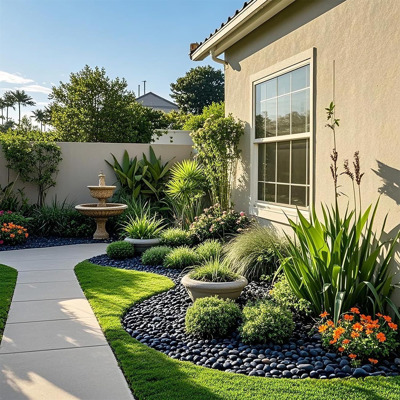 Piedras de Río 2.27 kg RooTrimmer para Plantas y Decoración