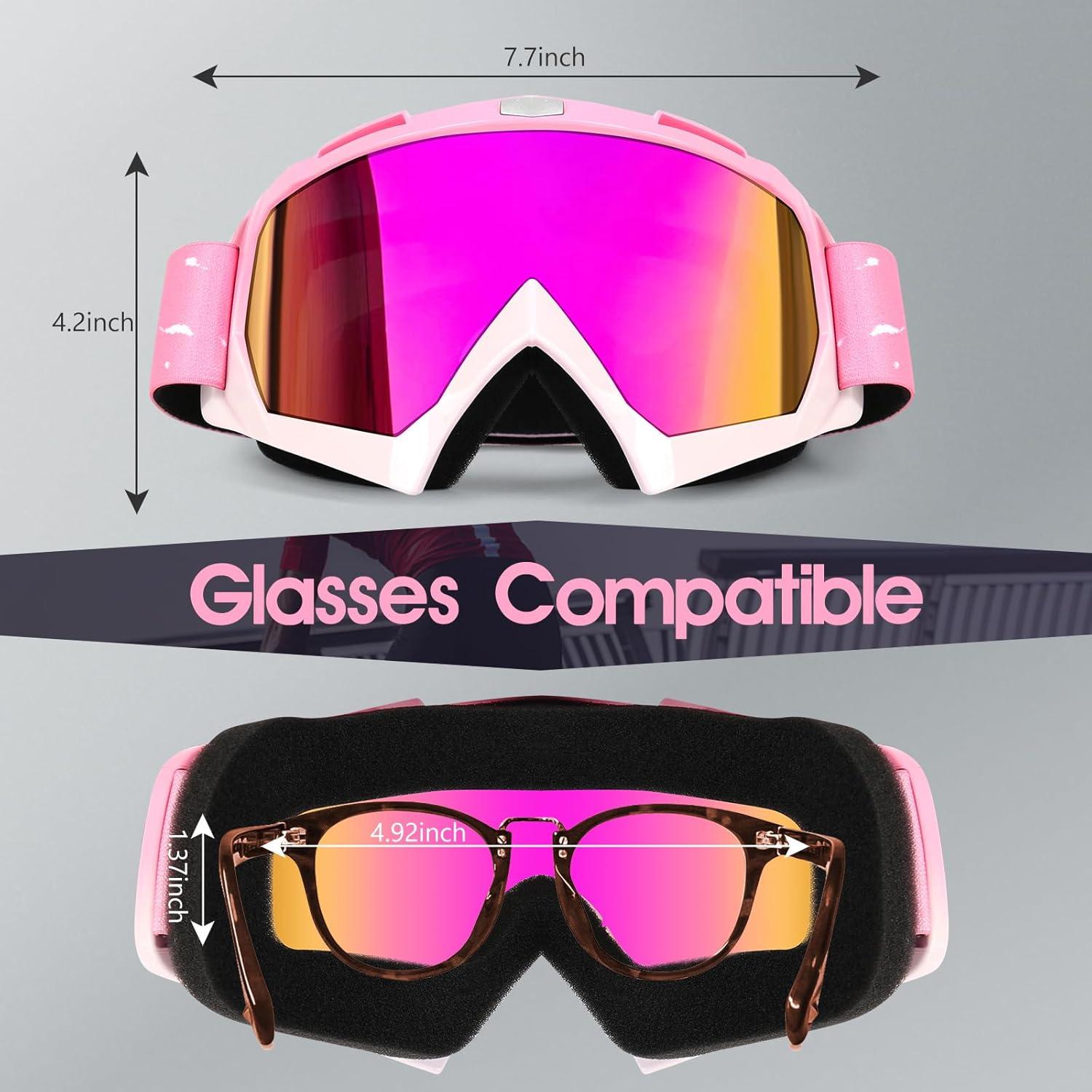 Gafas de Motocross ATV UV a Prueba de Niebla y Polvo