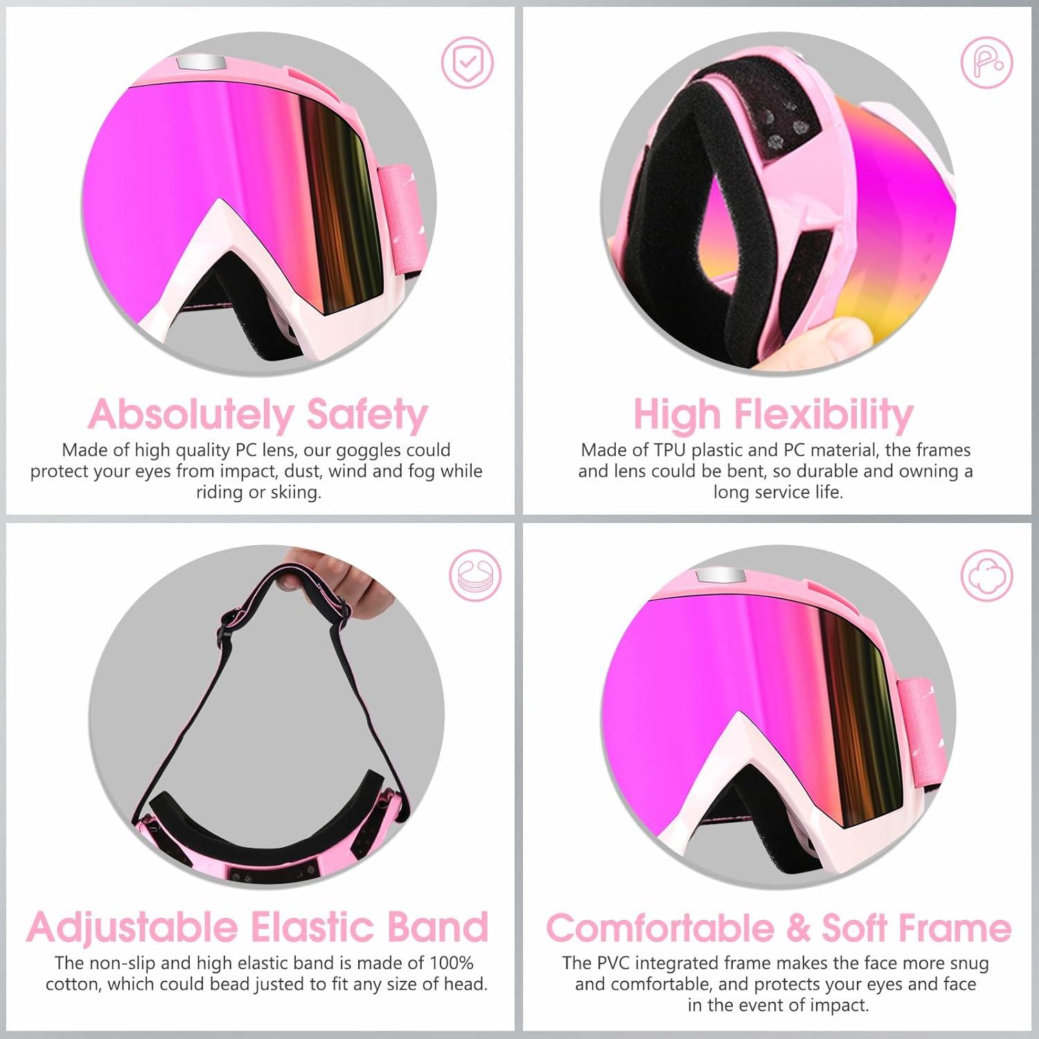 Gafas de Motocross ATV UV a Prueba de Niebla y Polvo