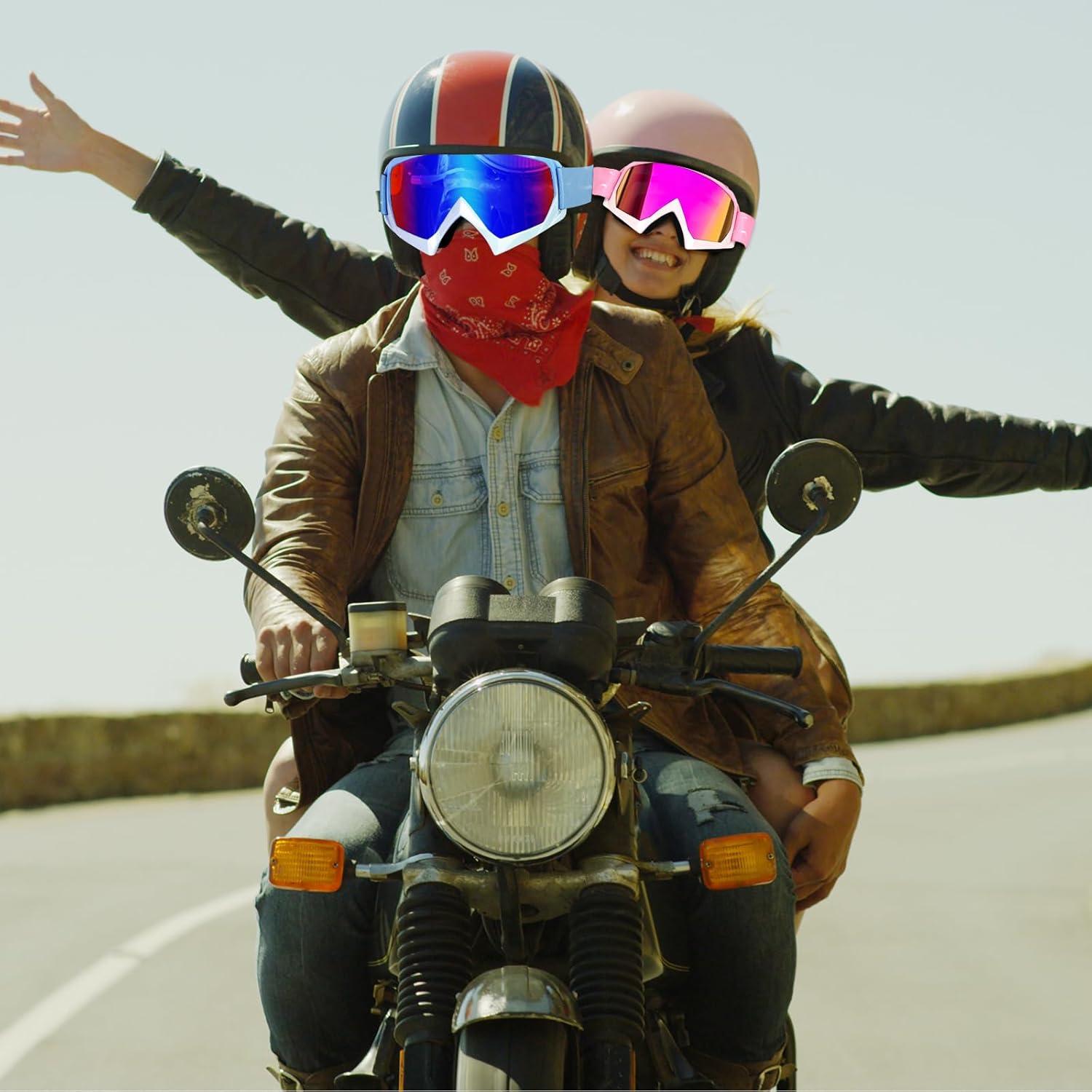 Gafas de Motocross ATV UV a Prueba de Niebla y Polvo