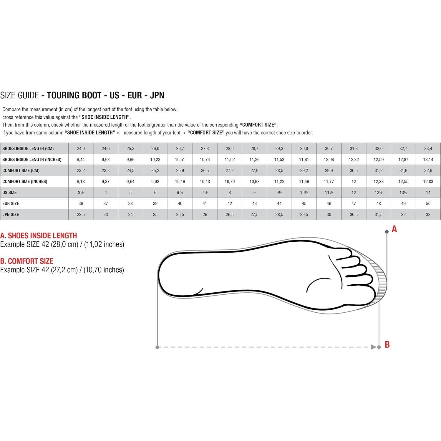 Botas de Moto Alpinestars Andes v2 DRYSTAR® Hombre 41 Negro