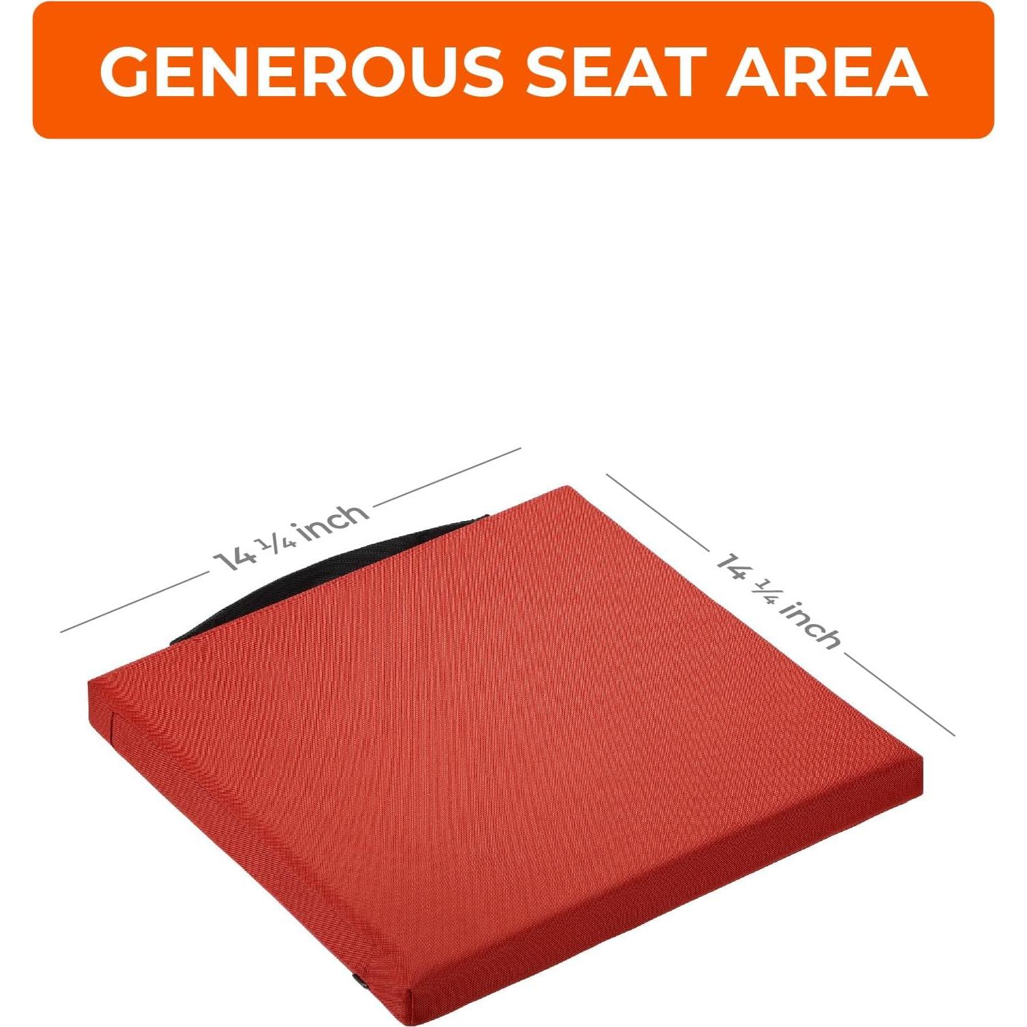 Cojín Calentado Portátil ORORO USB Rojo 40.6x35.6 cm