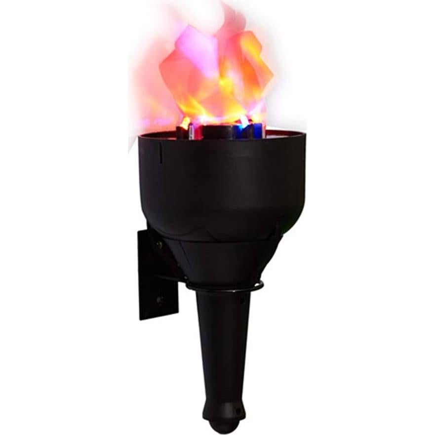 Lámpara de Llama 4 en 1 Faddare LED Efecto Realista Negro