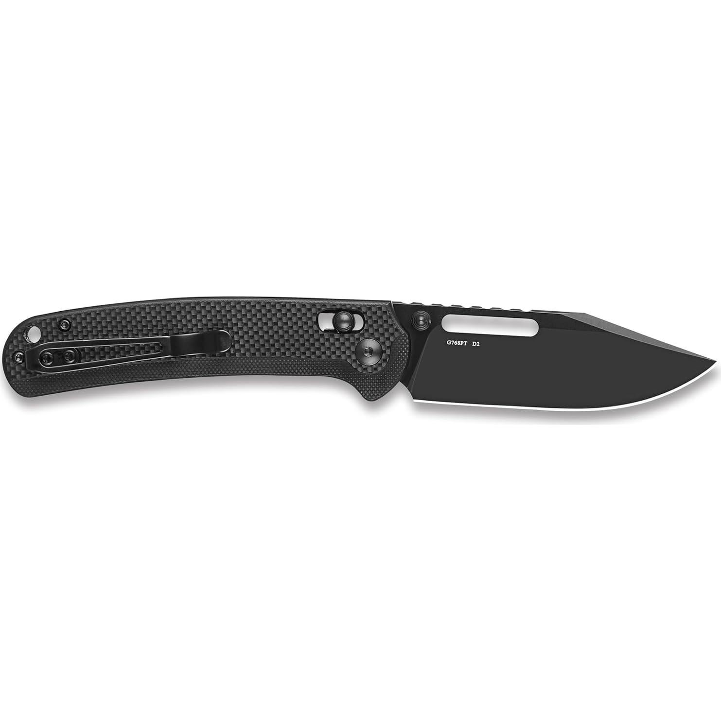 Cuchillo Plegable Ganzo G768PT-BK Acero Inoxidable D2 8cm