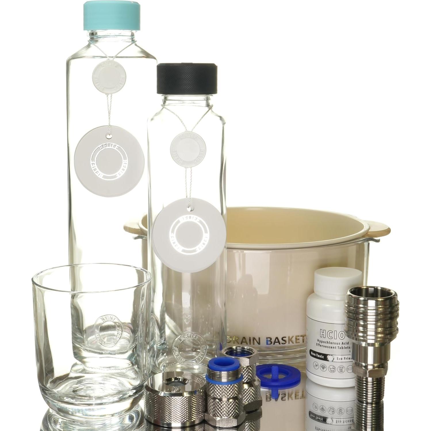 Tiras de Prueba de pH y Cloro Libre Relief - 25 Unidades