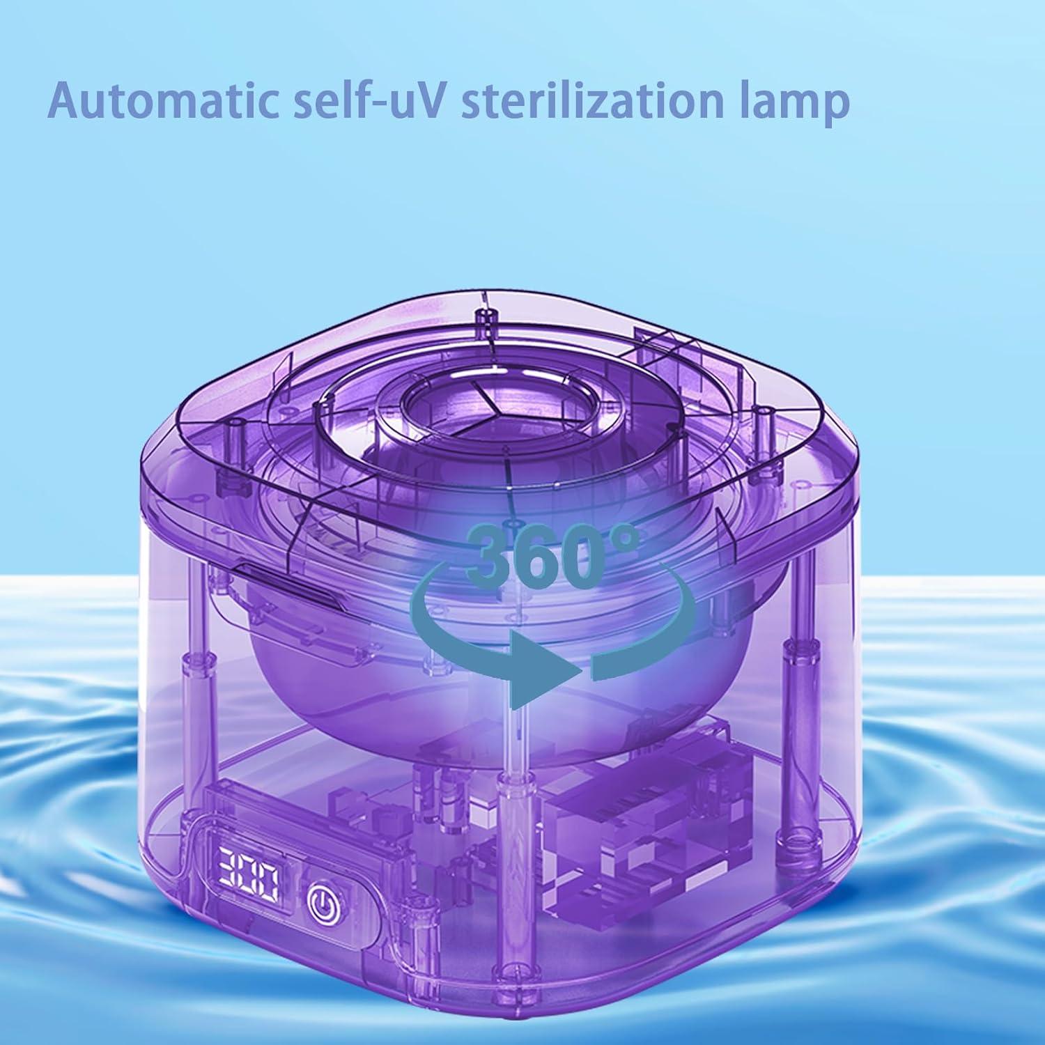 Limpiador Ultrasónico de Retenedores LINPING 340ml 49kHz 4 Modos