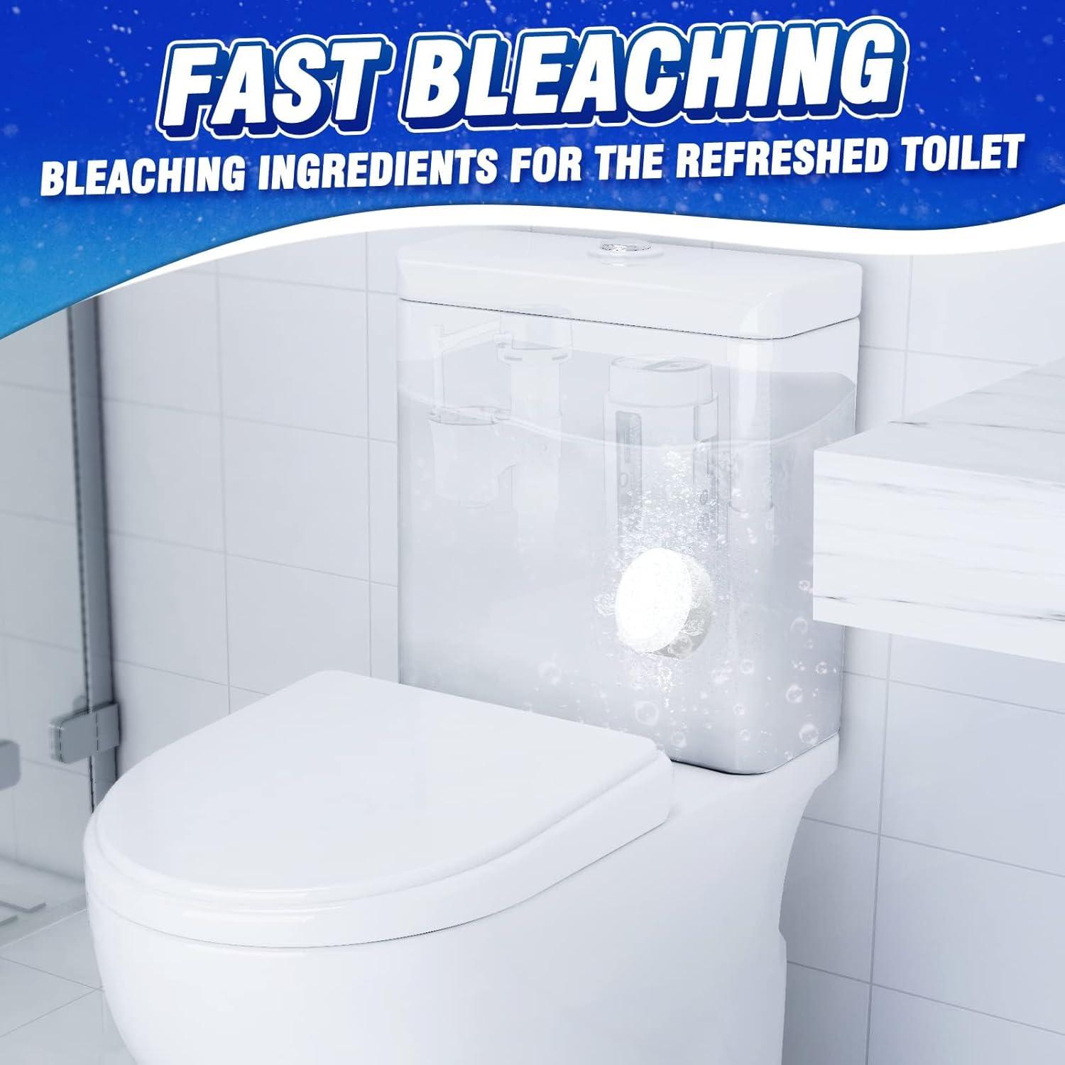 Limpiador de Inodoro Vacplus - 6 Paquetes de 50g con Blanqueador