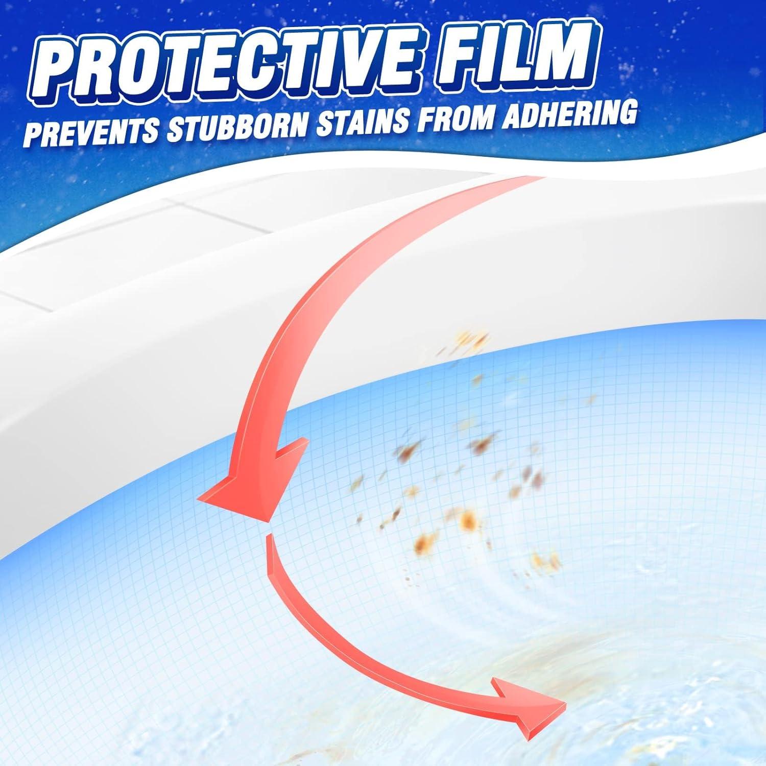 Limpiador de Inodoro Vacplus - 6 Paquetes de 50g con Blanqueador