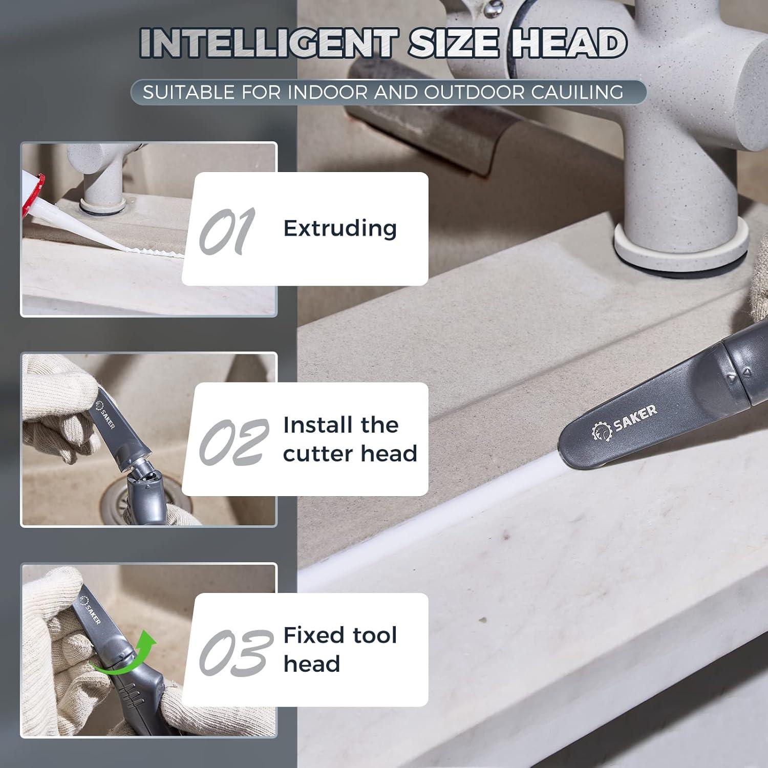 Kit de Herramientas para Sellado Saker 4 en 1 - Aluminio