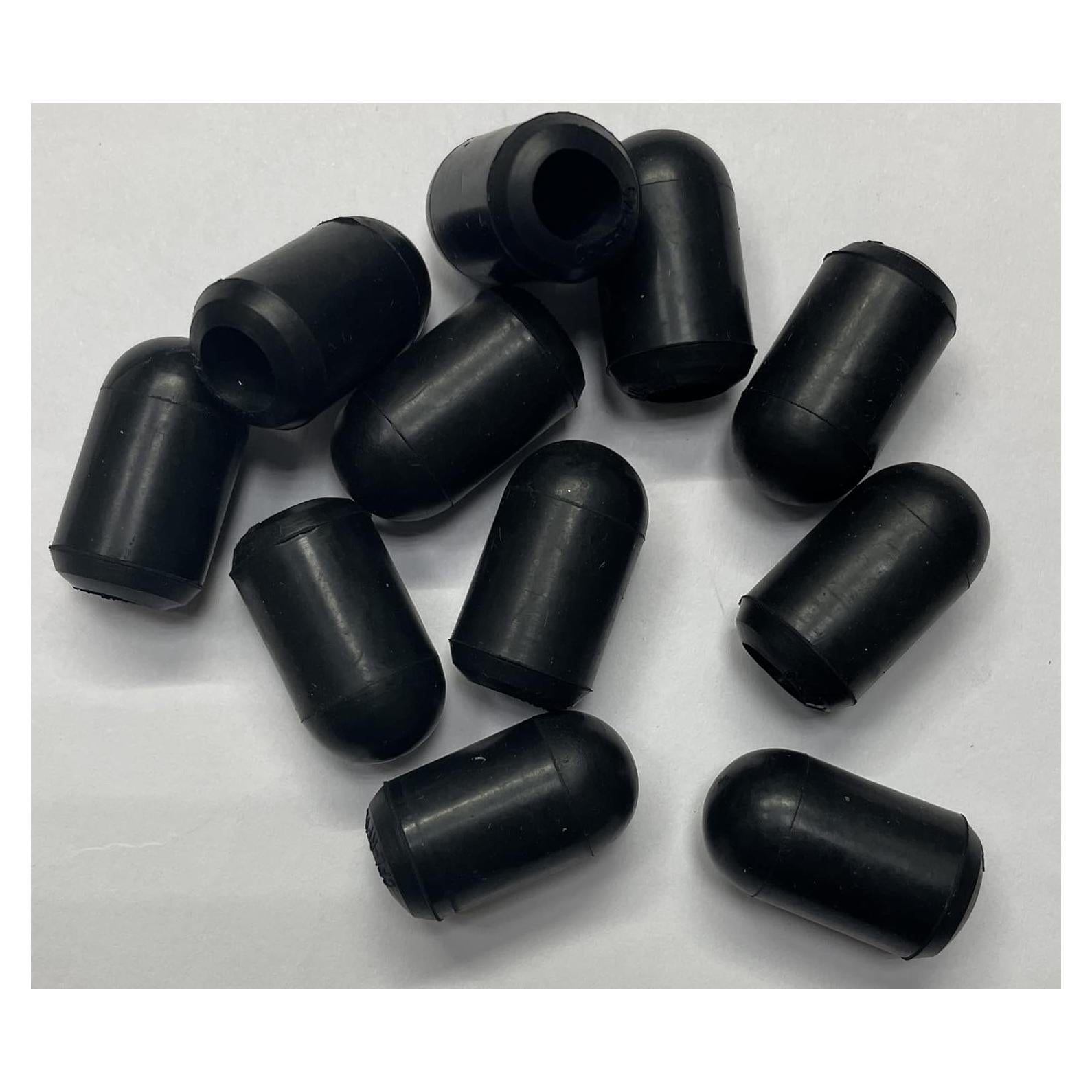 Tapones de Goma para Patas de Muebles Fuerza de Protección 9mm - Paquete de 12