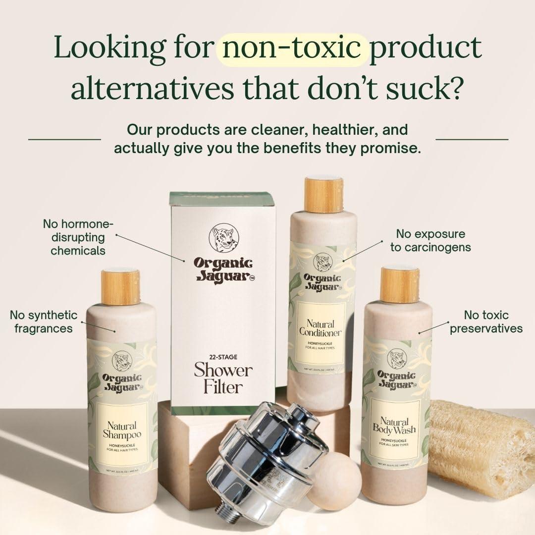 Champú Natural Orgánico Jaguar 400 ml Sin Sulfatos Aloe Vera