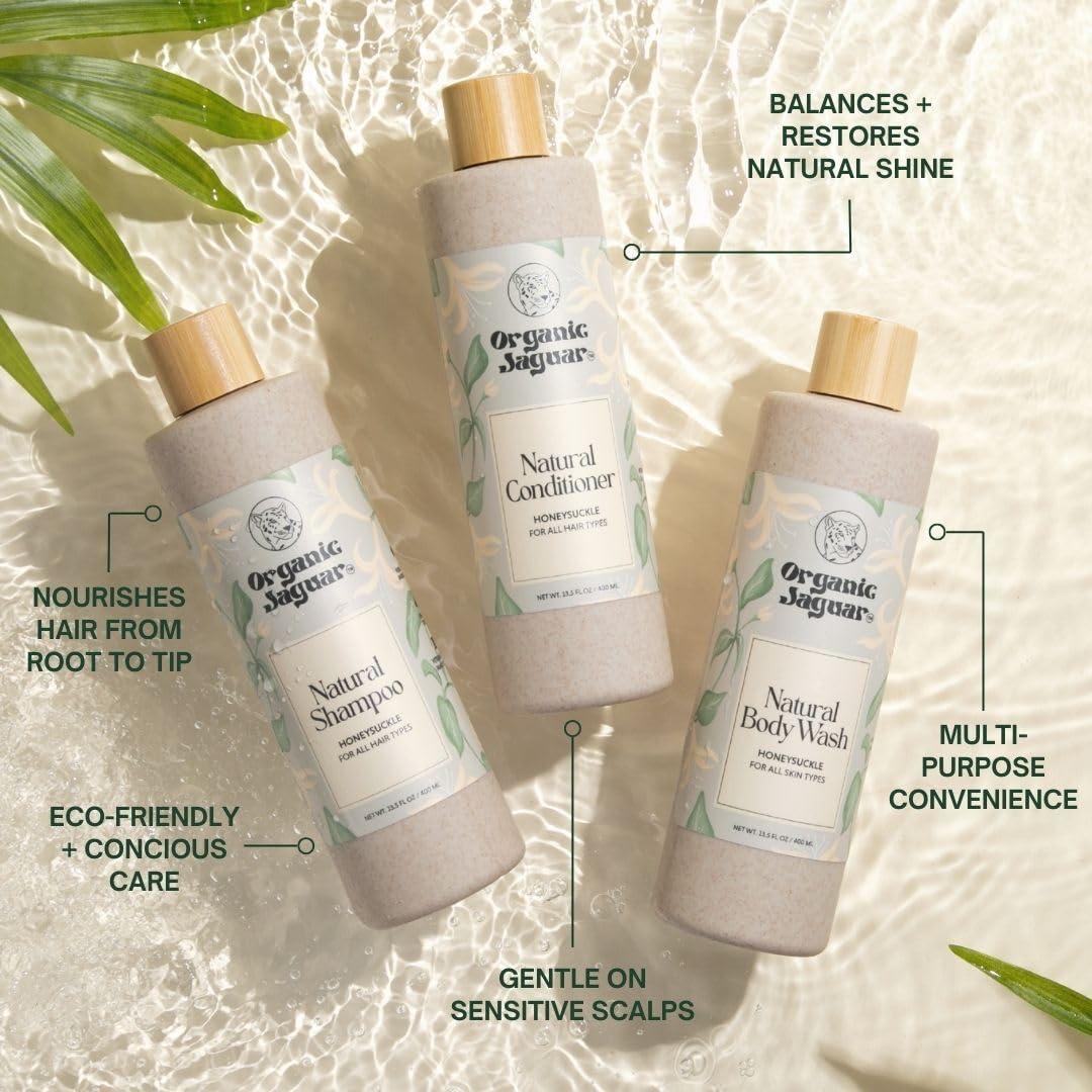 Champú Natural Orgánico Jaguar 400 ml Sin Sulfatos Aloe Vera