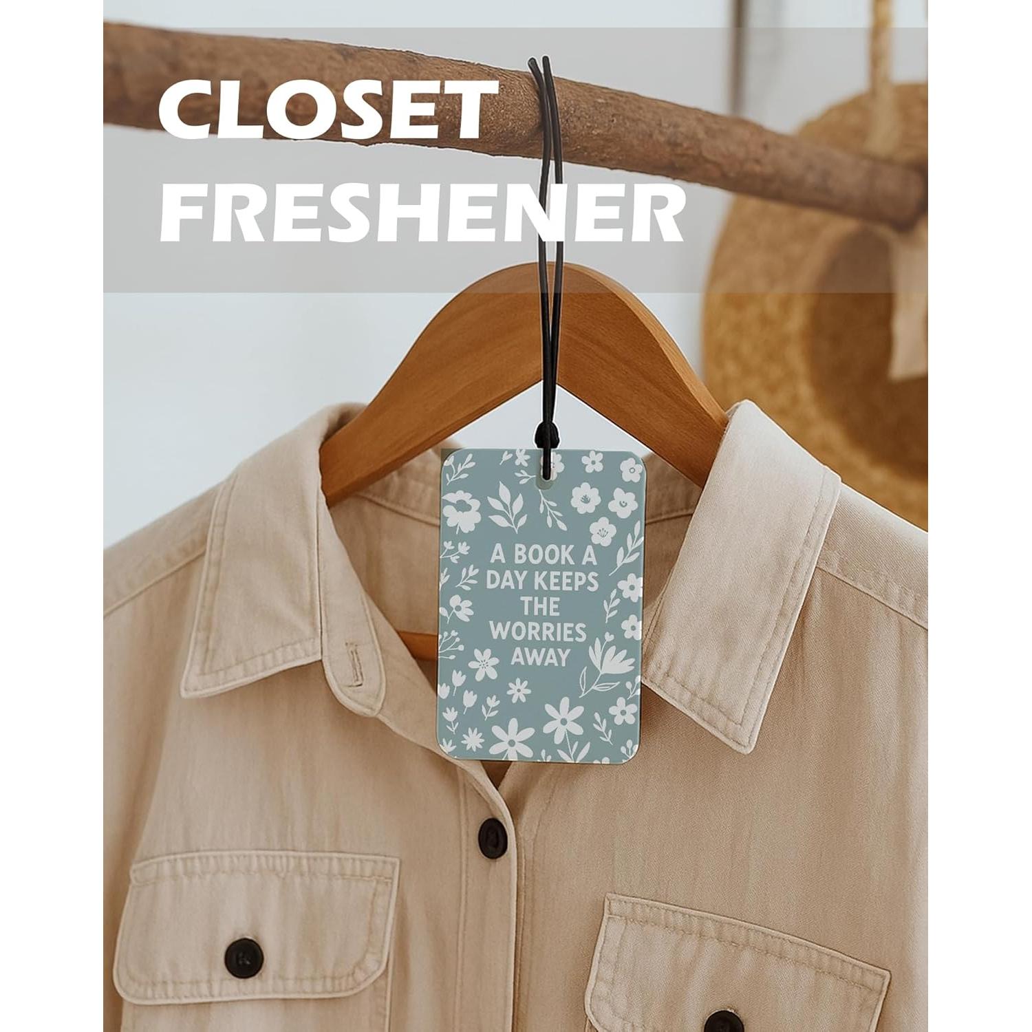 Ambientador de Coche EKGJW, 4 Piezas, Aroma Fresco, Decoración