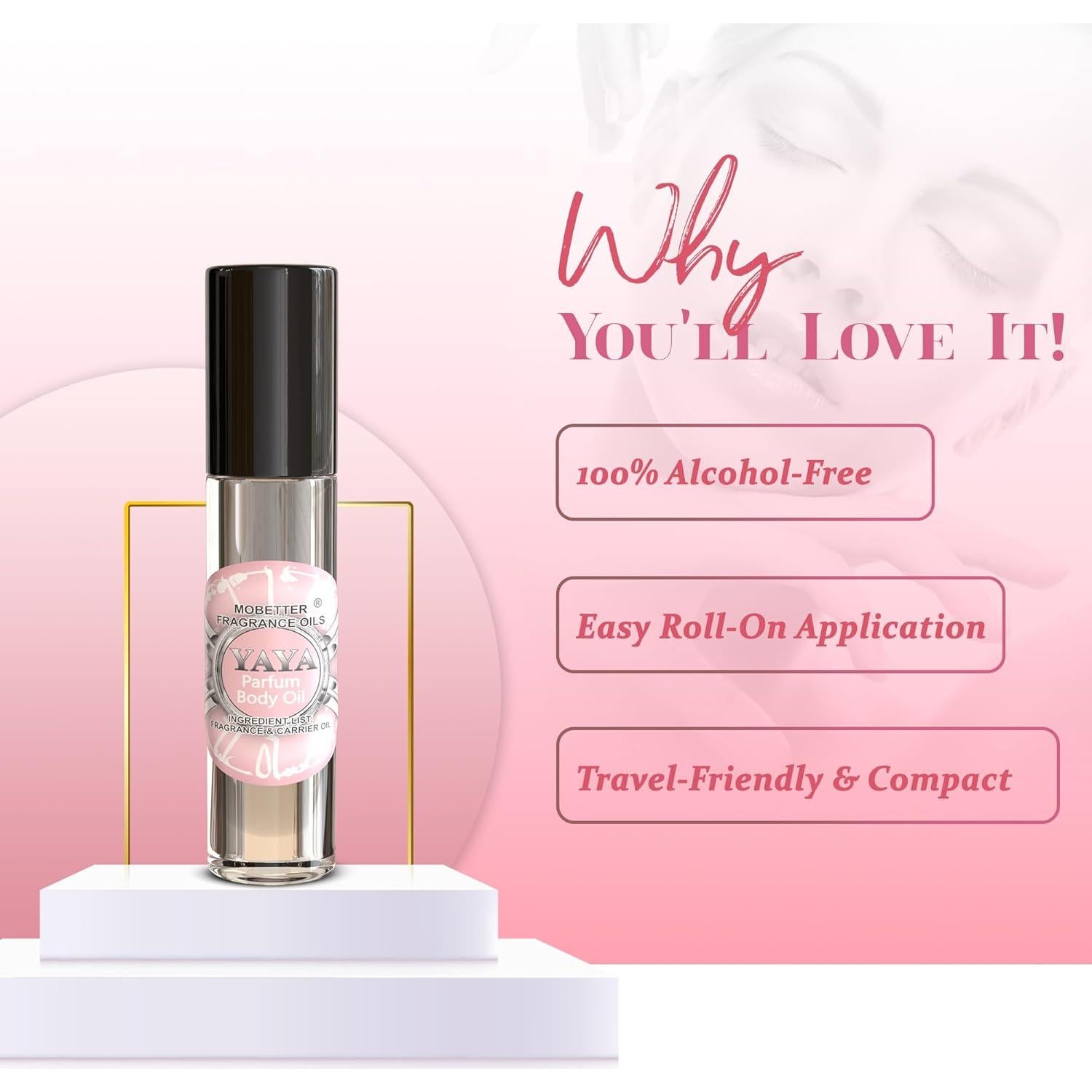 Aceite de Fragancia YAYA para Cuerpo 32g - Mobetter