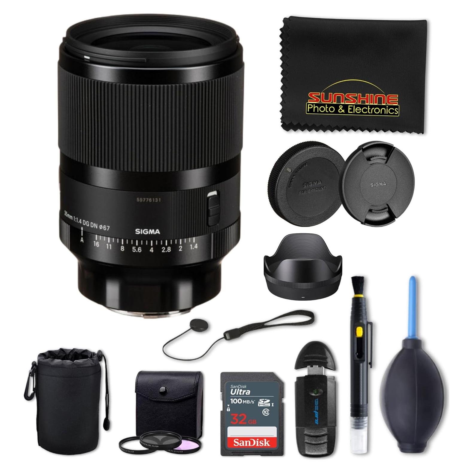 Lente Sigma 35mm f1.4 DG DN Art para Sony E - Alta Calidad