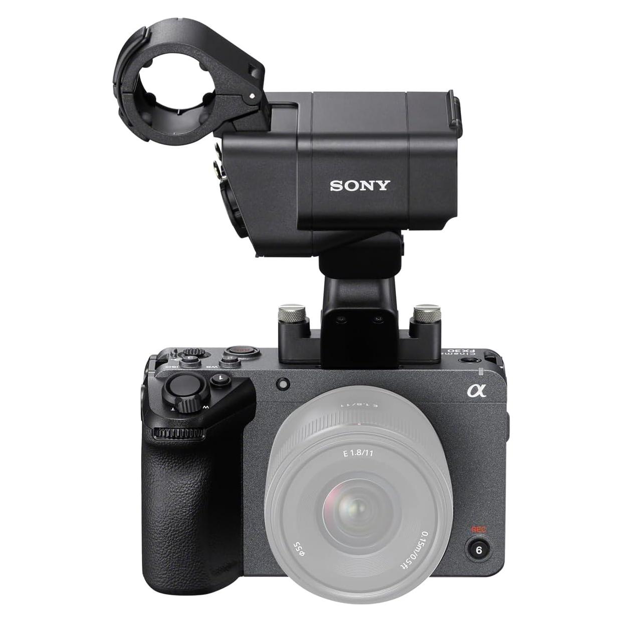 Cámara de Cine Digital Sony FX30 20.1 MP con Mango XLR