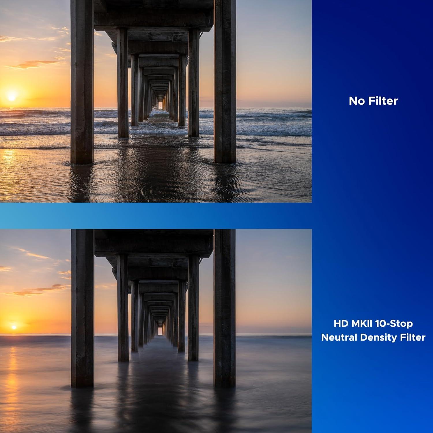 Filtro ND 49mm Hoya HD Mk II IRND1000 - Densidad Neutra 10 Pasos