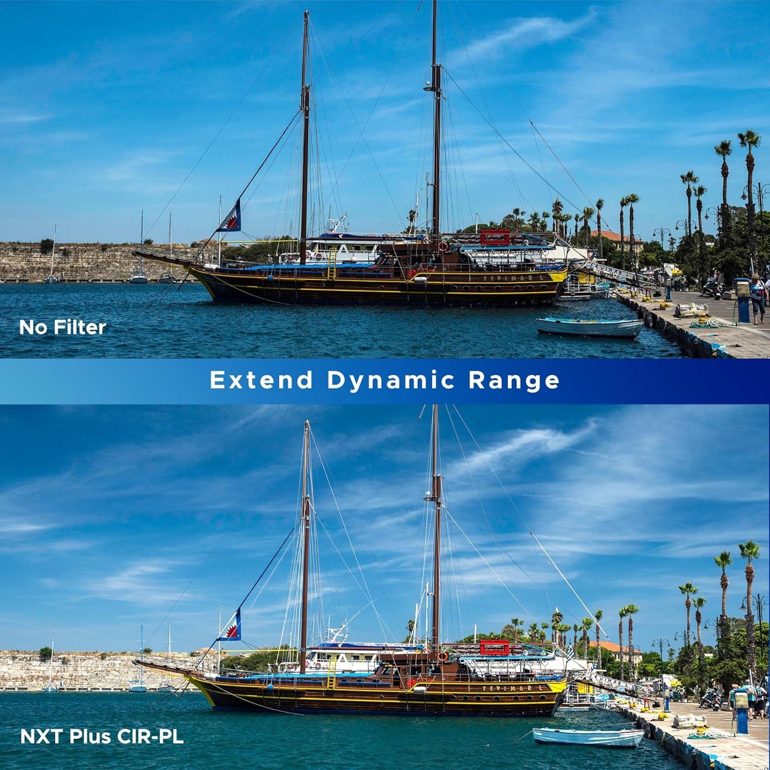 Filtro Polarizador Circular Hoya NXT Plus 37mm - 10 Capas HMC