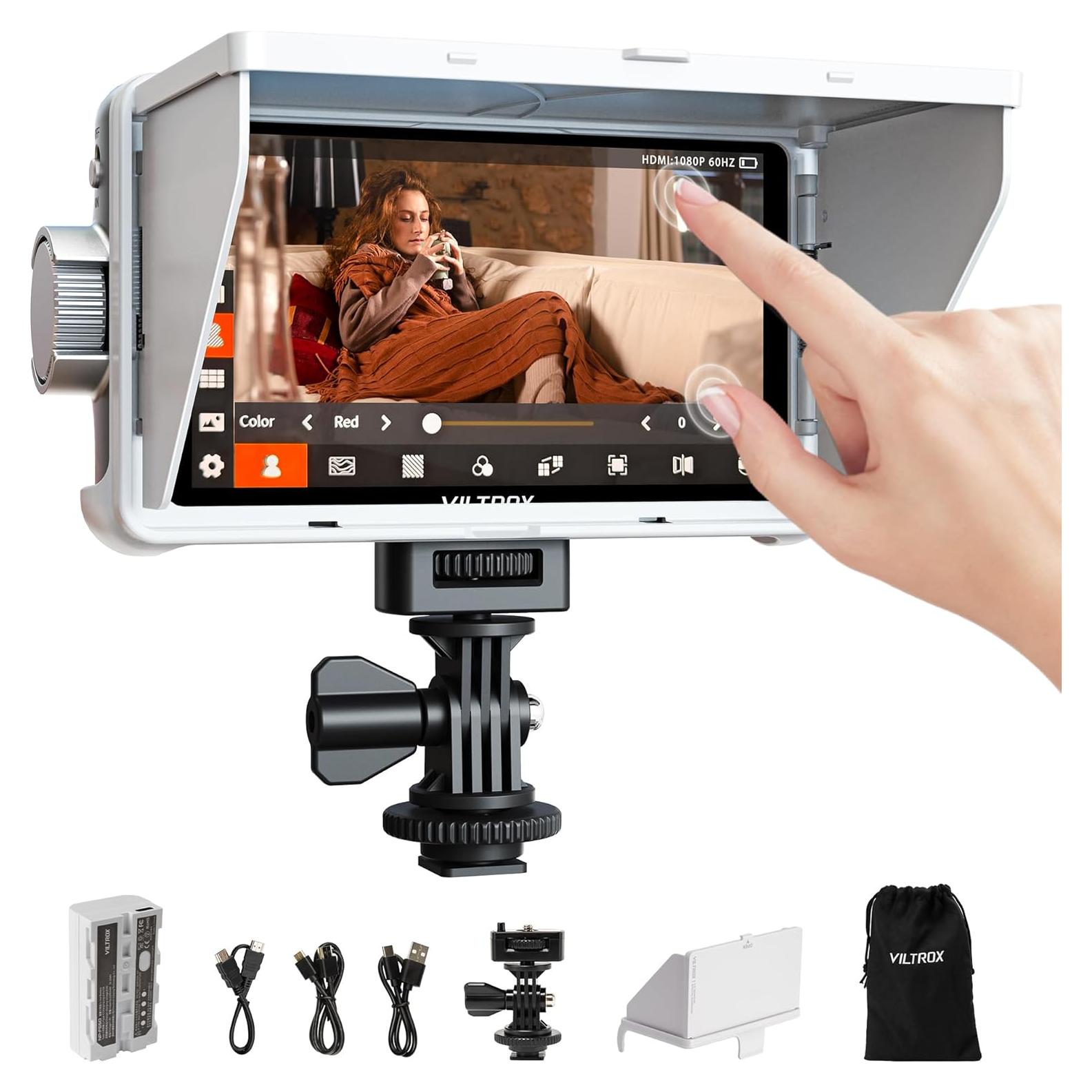 Monitor de Campo VILTROX DC-V1 5.5" Táctil 1920x1080 HDMI