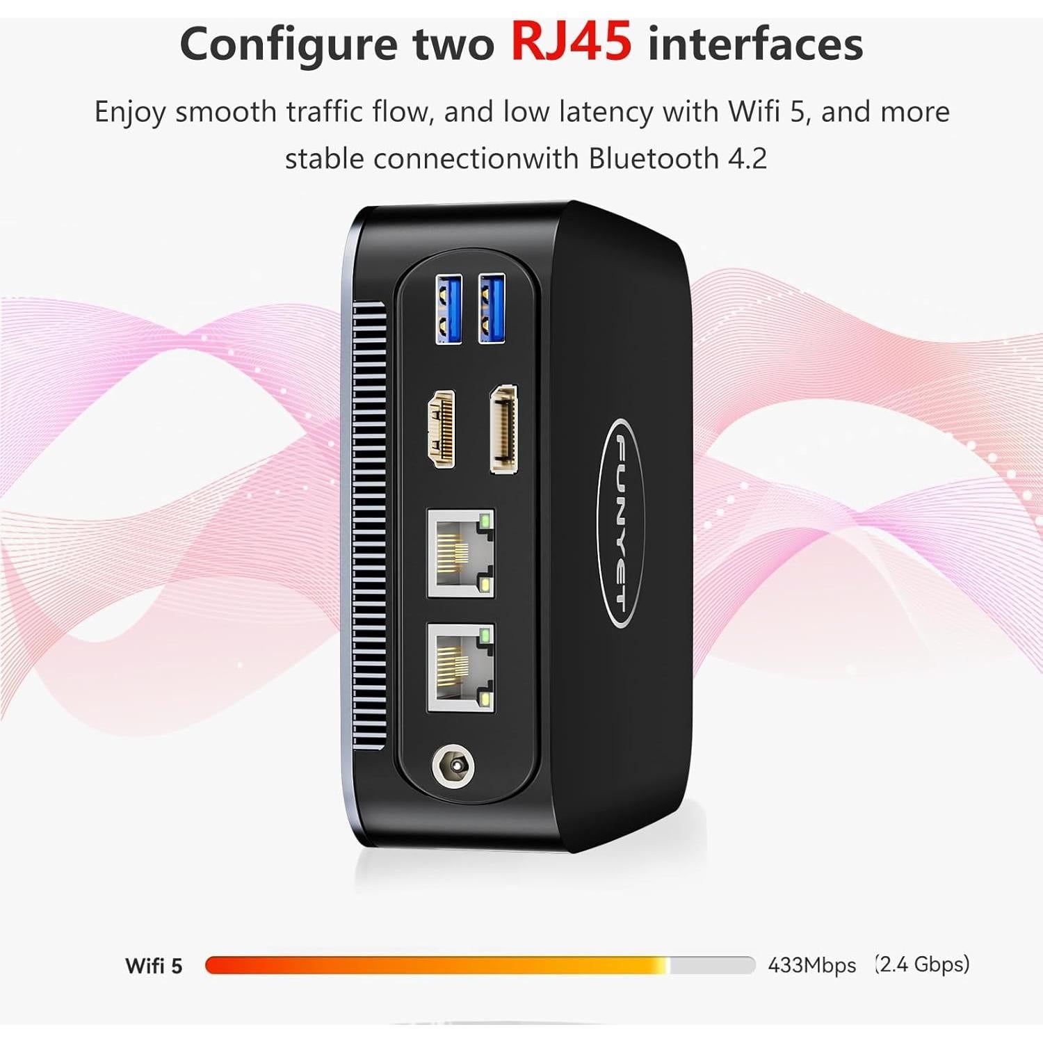 Mini PC FUNYET FY3 Intel Alder Lake N95 16GB 1TB 4K