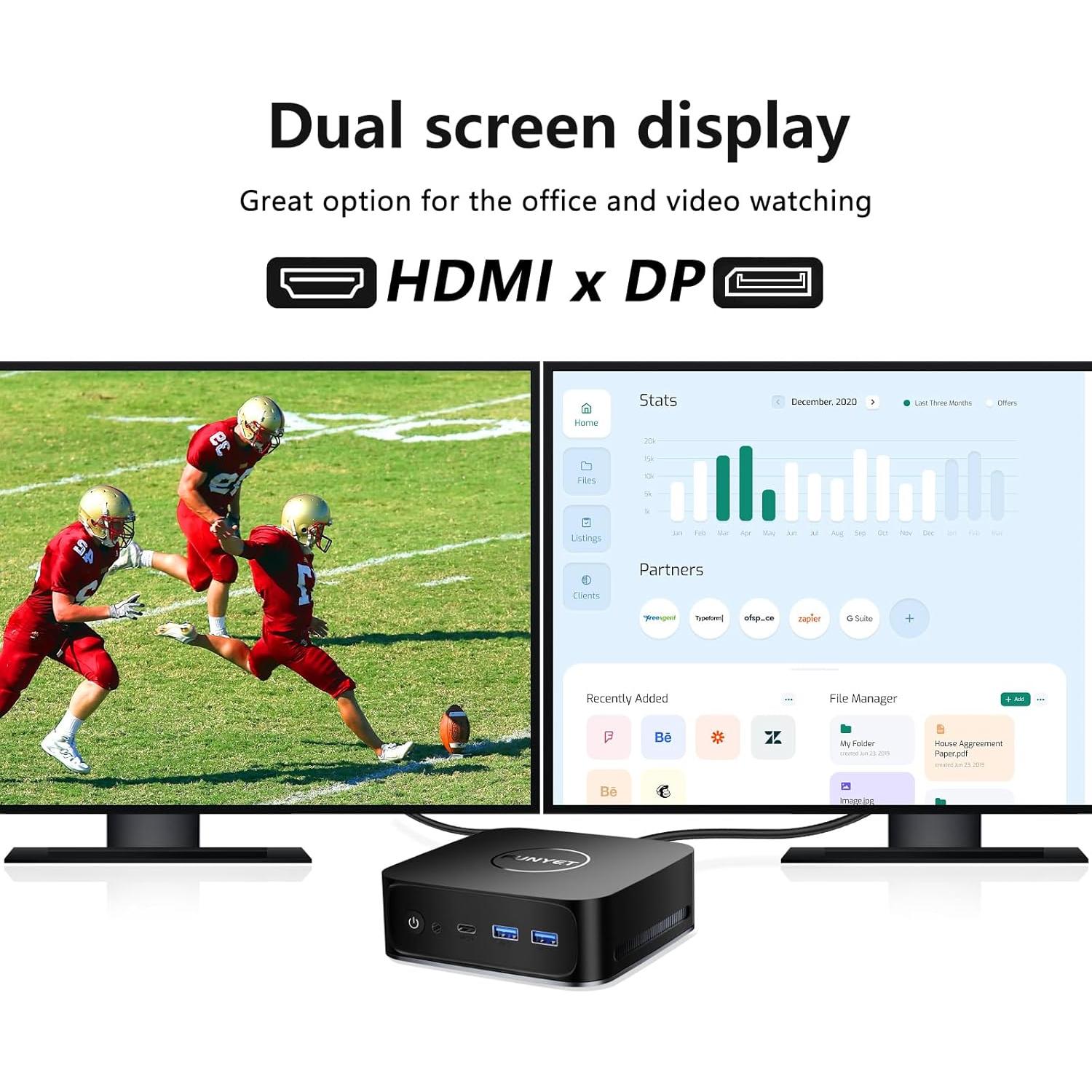 Mini PC FUNYET FY3 Intel Alder Lake N95 16GB 1TB 4K