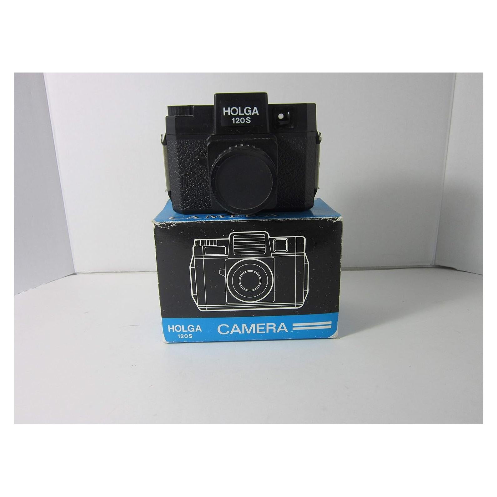 Cámara Holga 120N Plástica Negra para Película 120