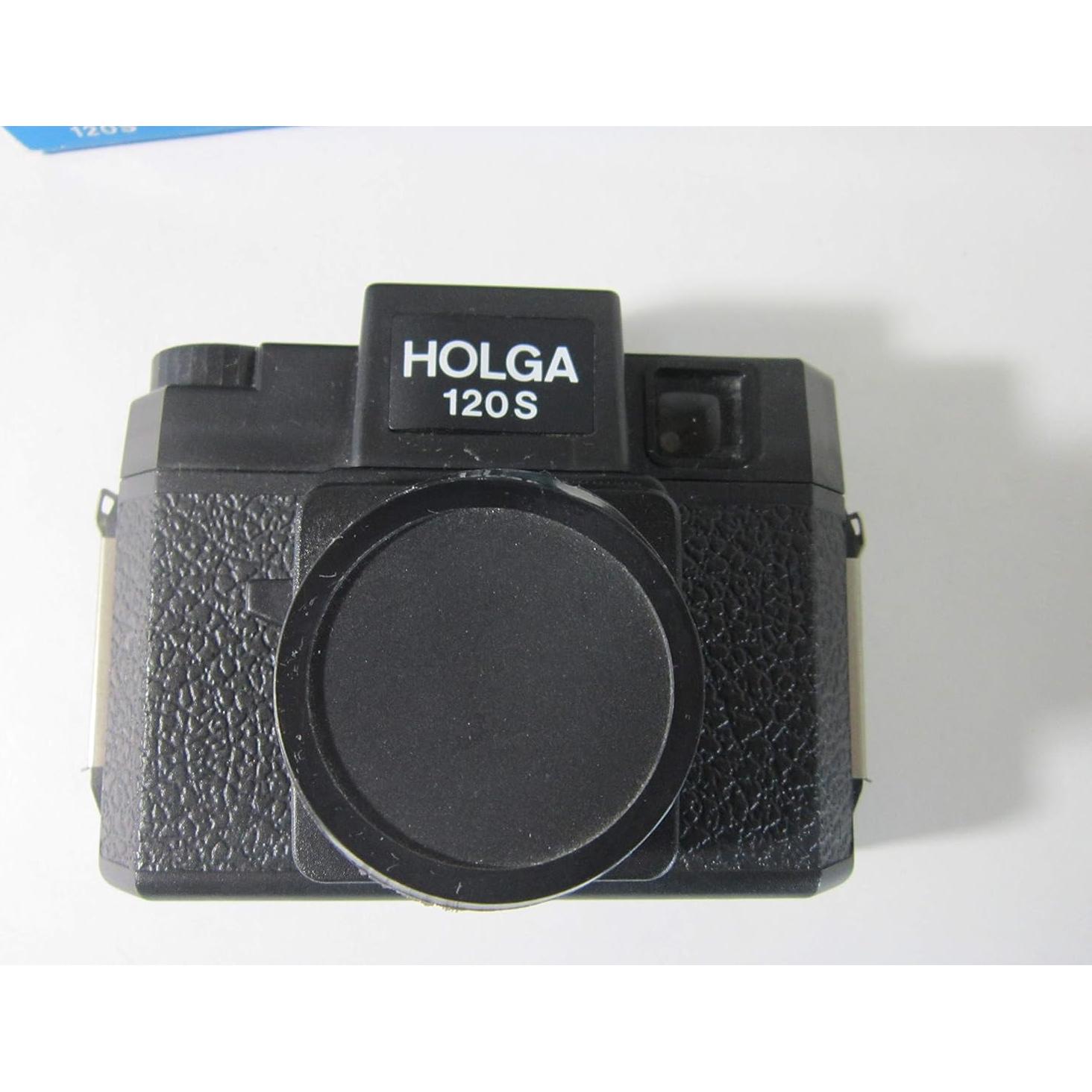 Cámara Holga 120N Plástica Negra para Película 120