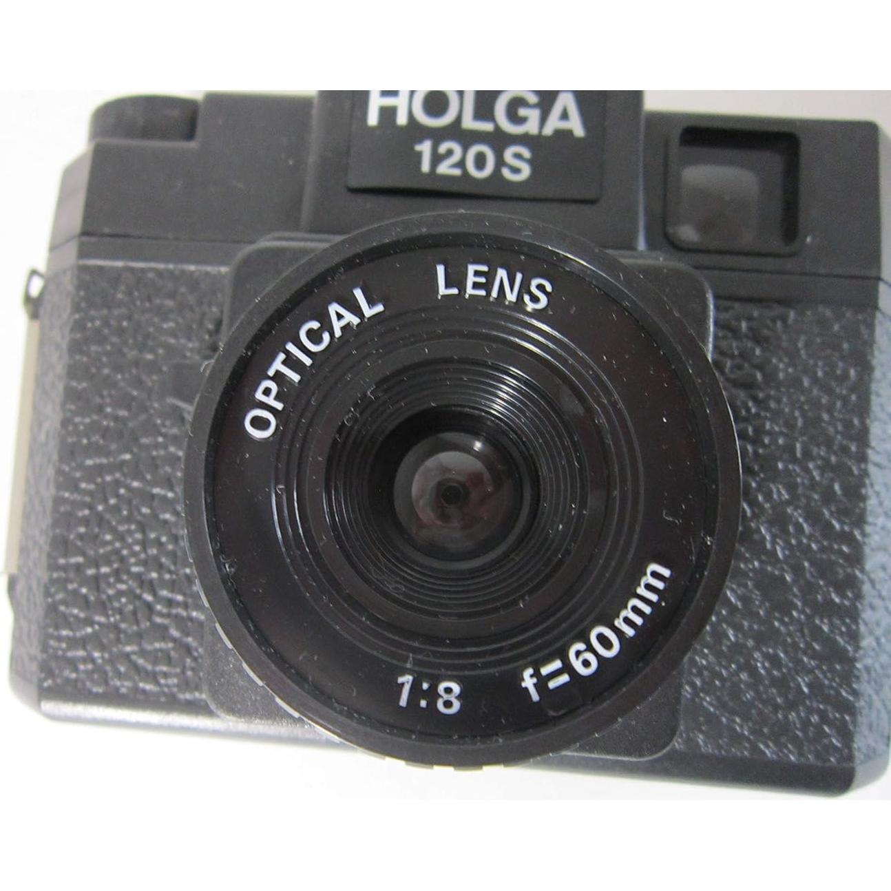 Cámara Holga 120N Plástica Negra para Película 120