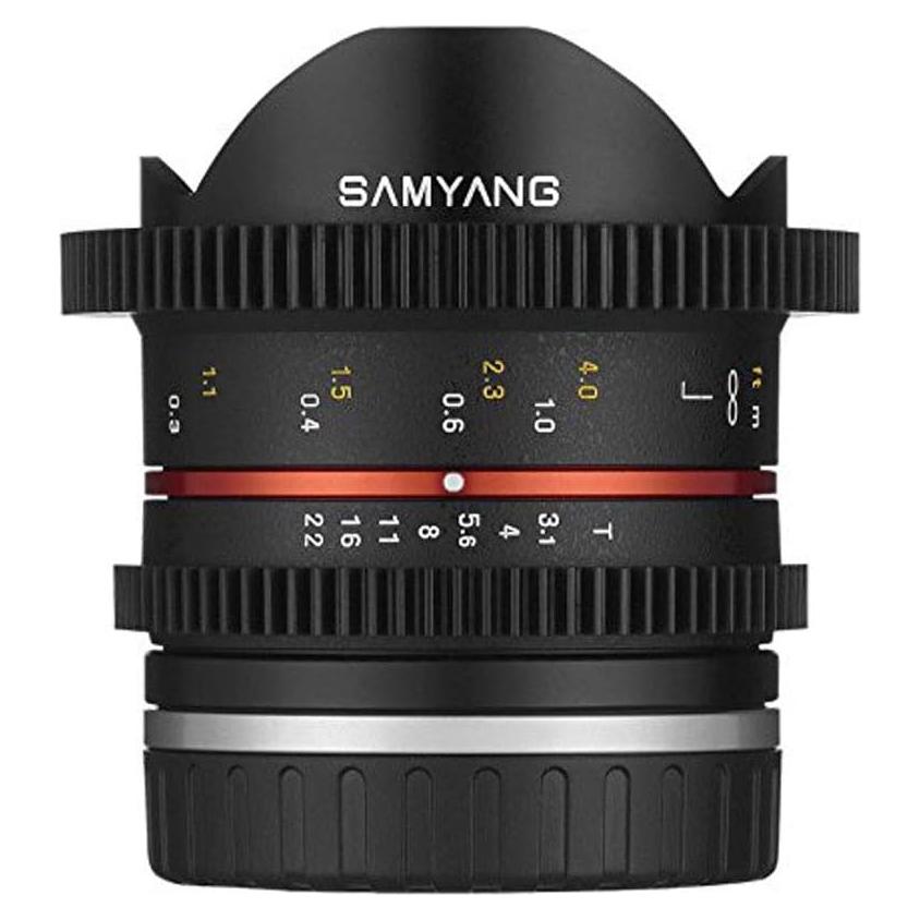 Lente Samyang 8mm T3.1 VDSLR Manual para Sony E Gran Angular